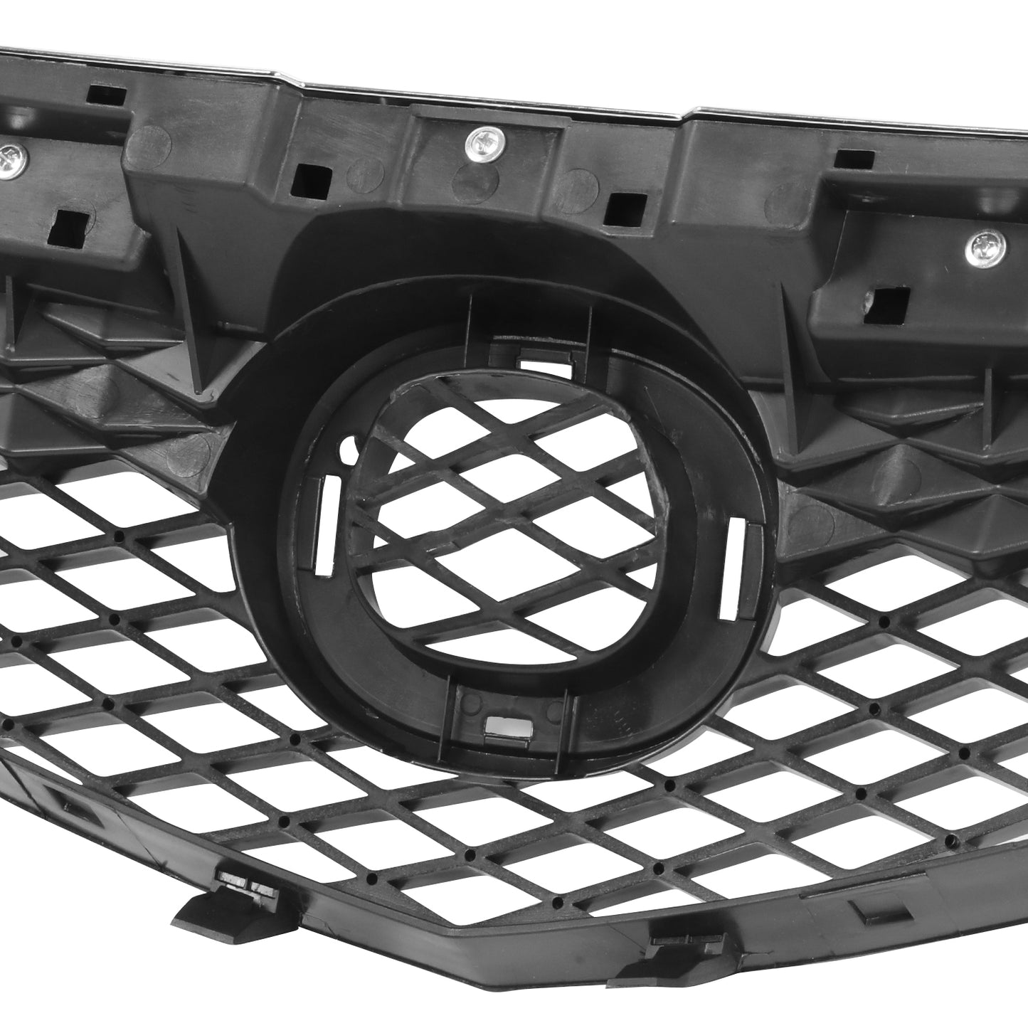 PARRILLA GRILLE - MZ 6 '03-'08 (4D/WG/HB)/ GRILLE ASS'Y 03-05/ MAT-BLACK/ W/CHROME MOULDING (STD)//PARTS.NO,MA1200166//OEM NO,GK2A50710C