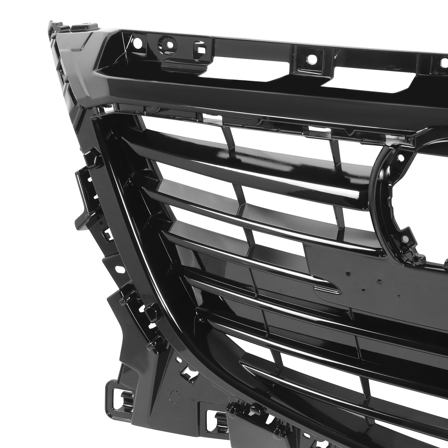PARRILLA GRILLE - MZ 3 '14-'16/'17-'18 (3/4/5DR)/ GRILLE ASS'Y 14-16/ W/GLOSS BLACK (2.5)/ (W/COLLISION WARNING)/ (JAPAN BUILT) (EU=USA)//PARTS.NO,MA1200195//OEM NO,BJD350712D
