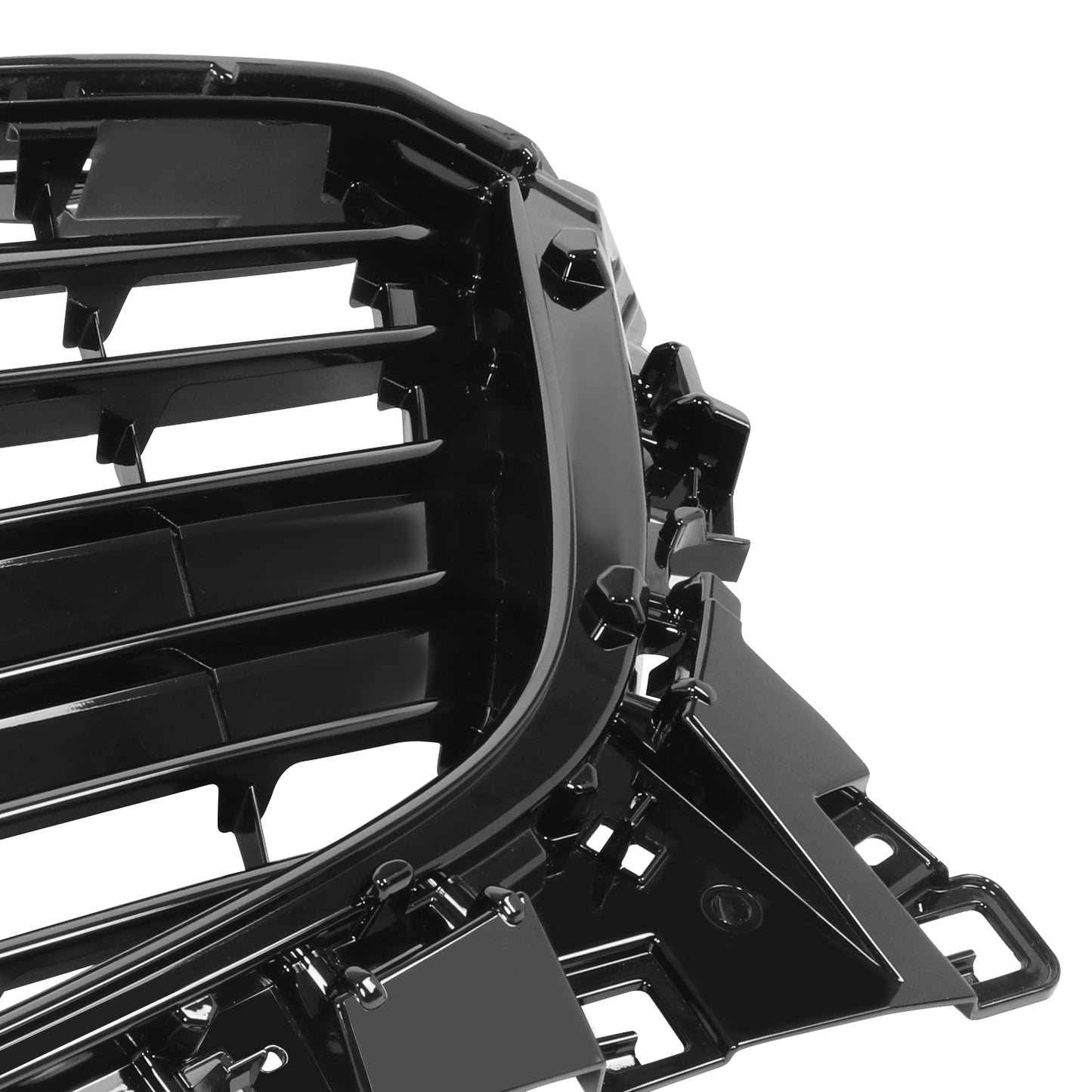 PARRILLA GRILLE - MZ 3 '14-'16/'17-'18 (3/4/5DR)/ GRILLE ASS'Y 14-16/ W/GLOSS BLACK (2.5)/ (W/COLLISION WARNING)/ (JAPAN BUILT) (EU=USA)//PARTS.NO,MA1200195//OEM NO,BJD350712D