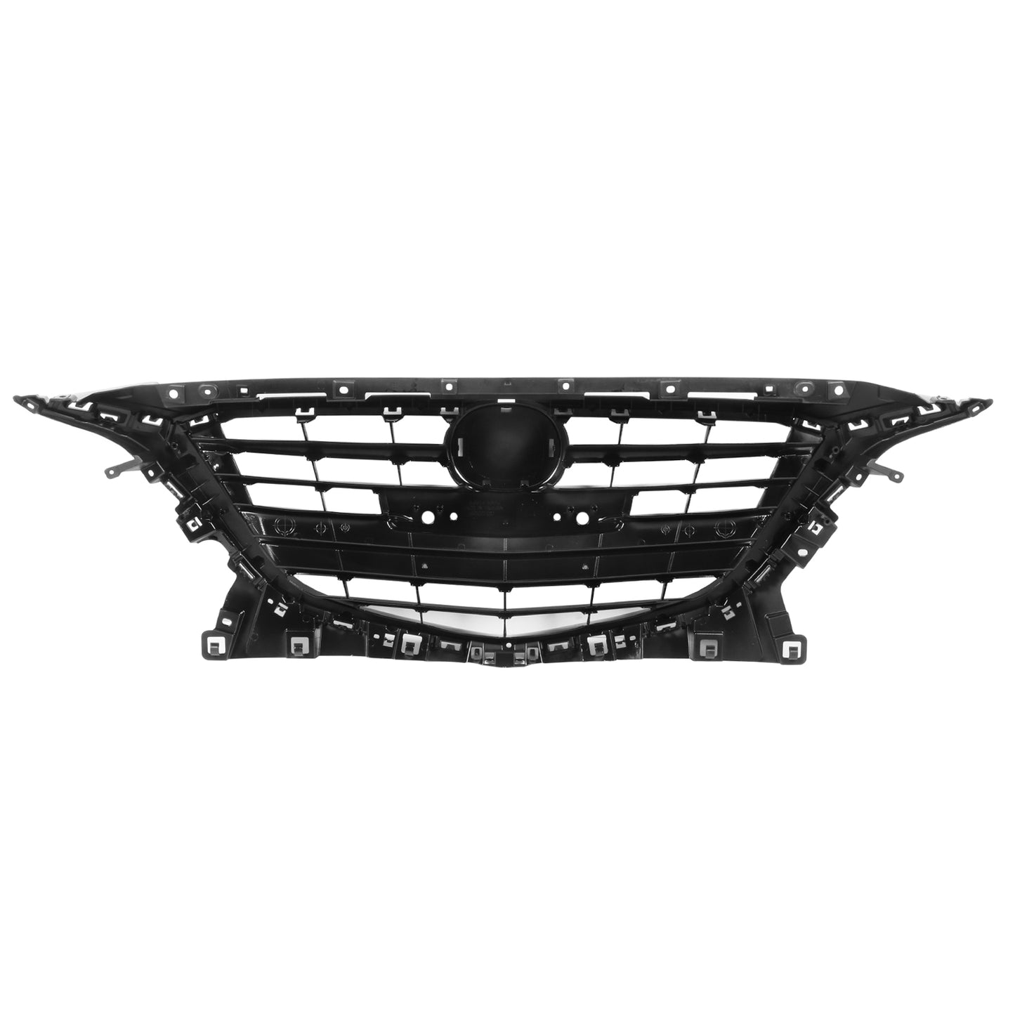 PARRILLA GRILLE - MZ 3 '14-'16/'17-'18 (3/4/5DR)/ GRILLE ASS'Y 14-16/ W/GLOSS BLACK (2.5)/ (W/O COLLISION WARNING)/ (JAPAN BUILT) (EU=USA)//PARTS.NO,MA1200196//OEM NO,BJE150712B