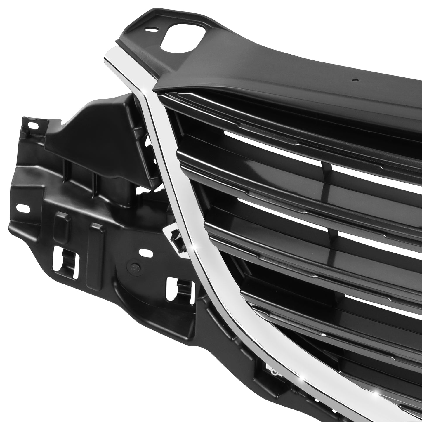 PARRILLA GRILLE - MZ CX5 '13-'14/'15-'16/ GRILLE ASS'Y 15-16/ PAINTED GRAY W/CHROME MLDG//PARTS.NO,MA1200208//OEM NO,KA0G50710B