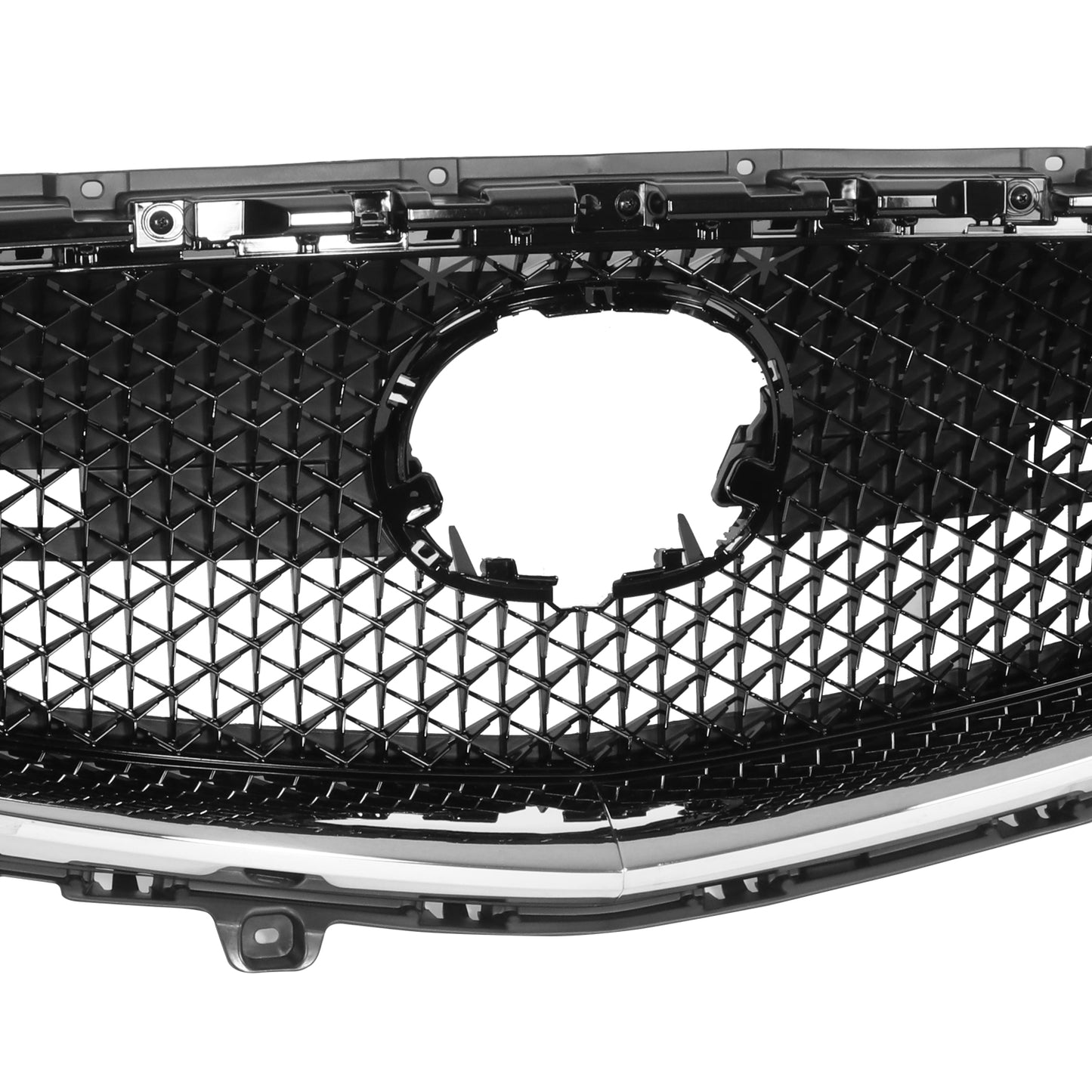 PARRILLA GRILLE - MZ CX5 17-22/ GRILLE ASS'Y/ MAT-DARK GRAY/ W/CHROME MOULDING/ (MESH STYLE)/(2.5L|2.5L TURBO)//PARTS.NO,MA1200223//OEM NO,KB8E50710H