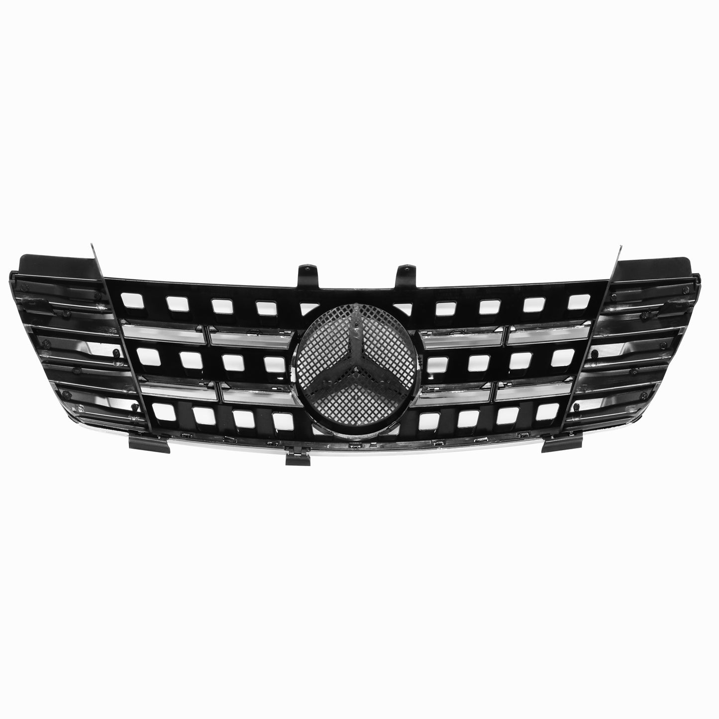 PARRILLA GRILLE - BZ W164 '06-'11(M-CLS)/ GRILLE ASS'Y 06-08/ CHROME/GRAY/ W/O AMG PKG/ W/O SPORT PKG (EU=USA)