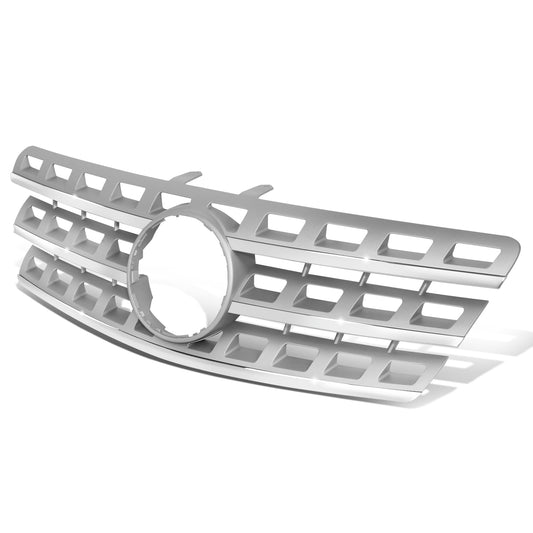 PARRILLA GRILLE - BZ W164 '06-'11(M-CLS)/ GRILLE ASS'Y 08-11/ CHROME/SILVER/ W/O PROXIMITY CRUISE CONTROL/ (EU=USA)