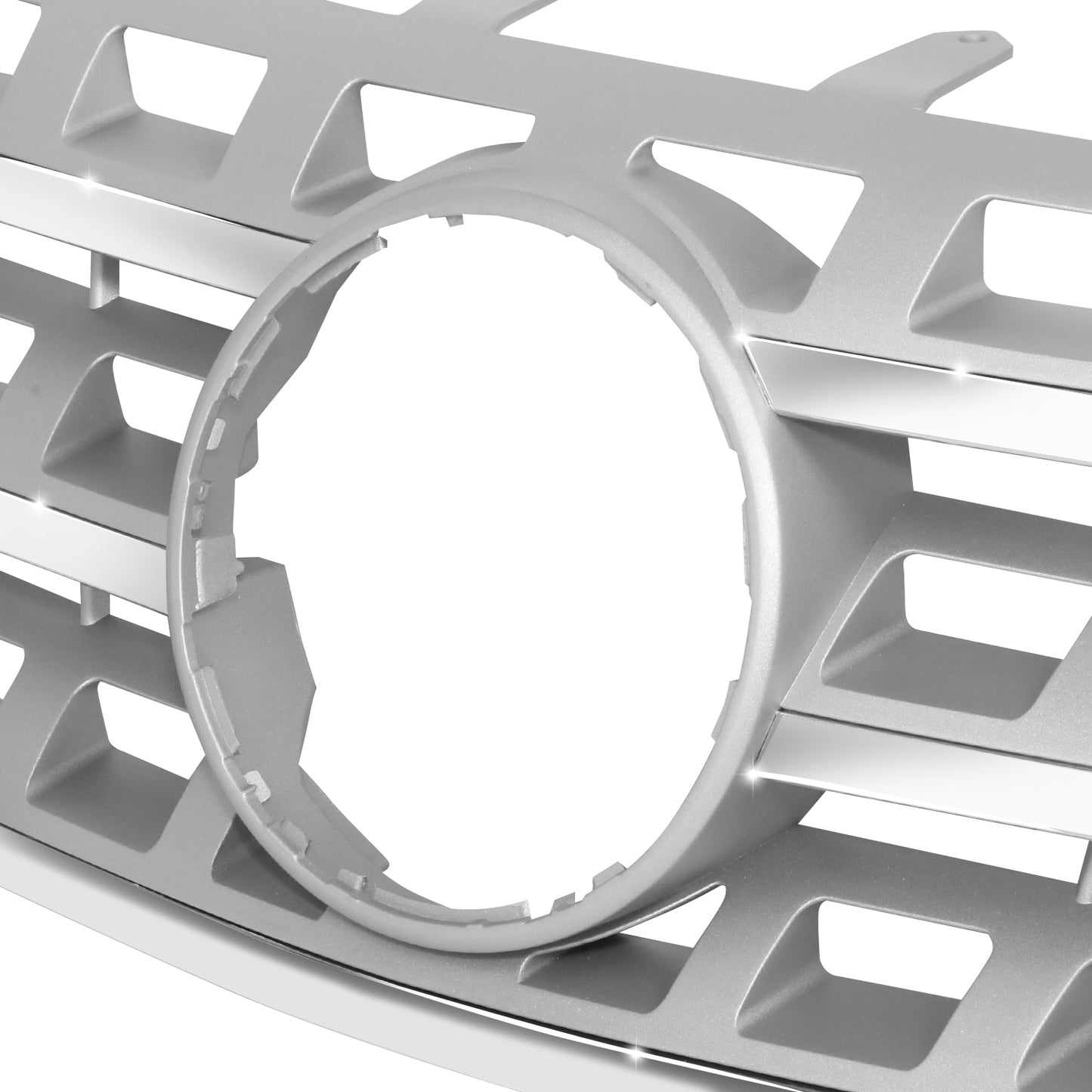 PARRILLA GRILLE - BZ W164 '06-'11(M-CLS)/ GRILLE ASS'Y 08-11/ CHROME/SILVER/ W/O PROXIMITY CRUISE CONTROL/ (EU=USA)