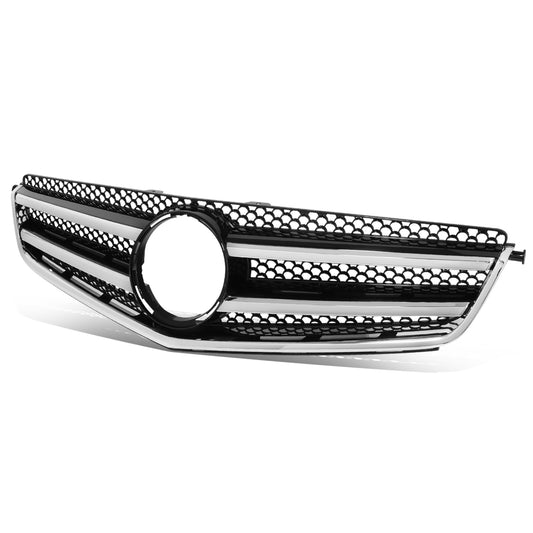 PARRILLA GRILLE - BZ W204 '08-'11/'12-ON/ GRILLE ASS'Y 08-11/ CHROME/SILVER/ W/AMG, W/SPORT PKG/ (EU=USA)