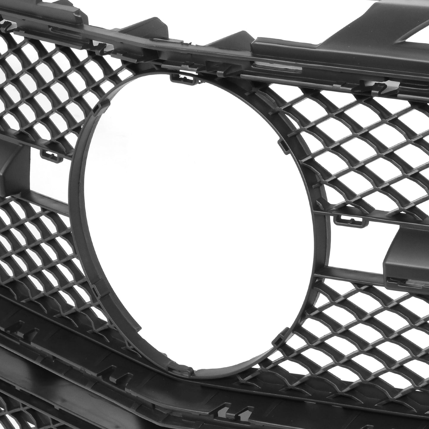 PARRILLA GRILLE - BZ W218 '12-'14/'15-'17(CLS)/ GRILLE ASS'Y 12-14/ MOUNTING PANEL/ EXTURED BLACK W/SENSOR H./ W/AMG PKG (CLS400/CLS550)
