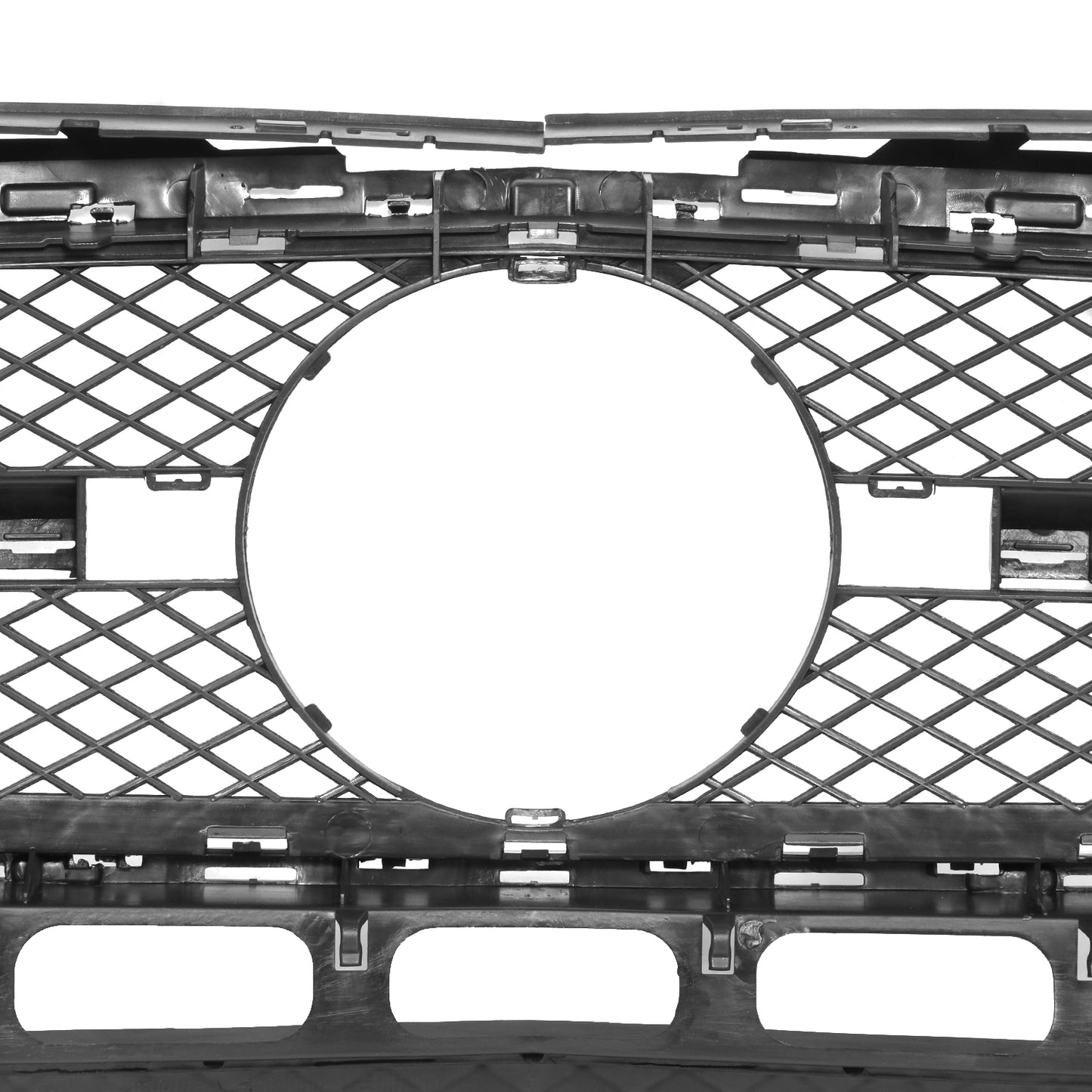 PARRILLA GRILLE - BZ W218 '12-'14/'15-'17(CLS)/ GRILLE ASS'Y 12-14/ MOUNTING PANEL/ EXTURED BLACK W/SENSOR H./ W/AMG PKG (CLS400/CLS550)