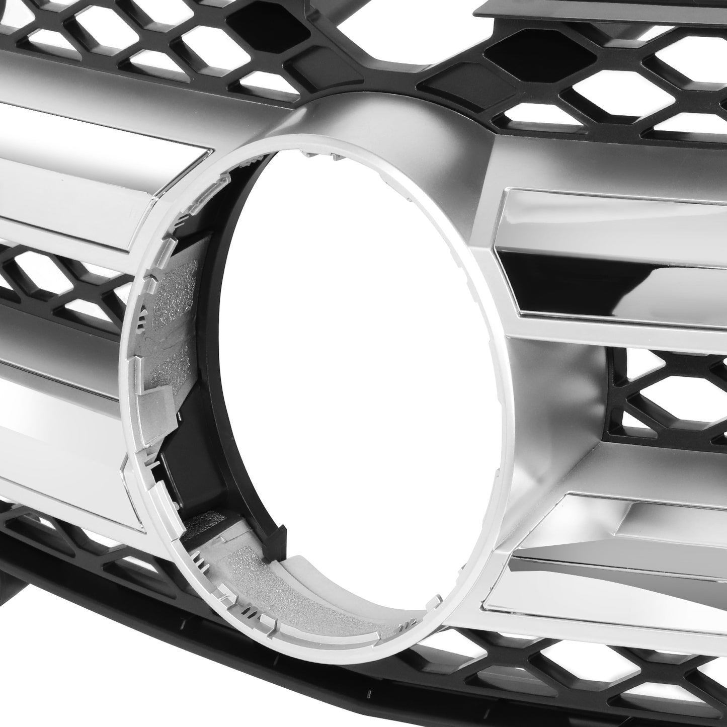 PARRILLA GRILLE - BZ GL-CLASS(X164) '07-'12/ GRILLE ASS'Y 14-17/ CHROME/BLACK/ W/O PROXIMITY CRUISE CONTROL/ (CDI|BLUETEC)