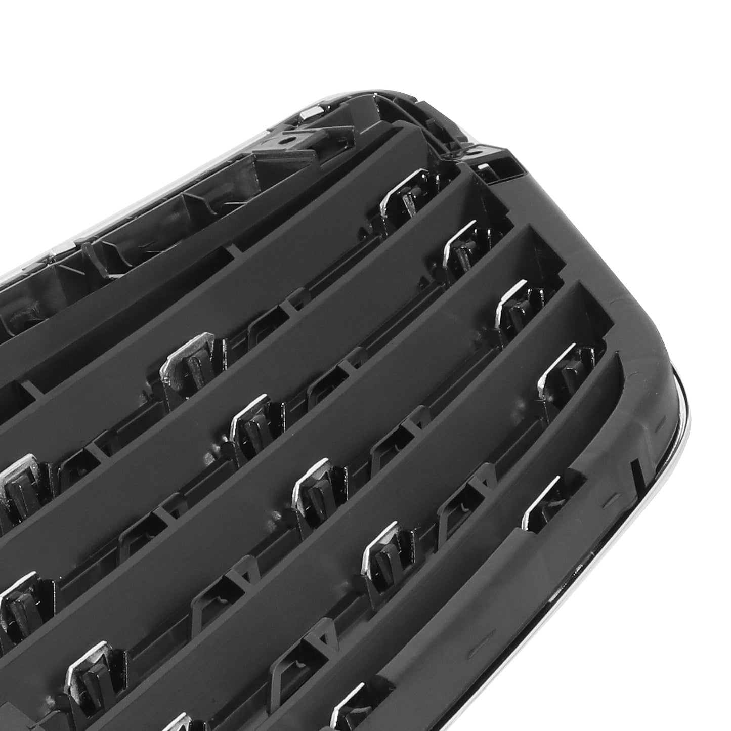 PARRILLA GRILLE - BZ W221 '06-'13(NEW S-CLASS)/ GRILLE ASS'Y 10-13/ BLACK W/CHROME FRAME/ (W/PROXIMITY CRUISE)/ (S350/S400/S450/S550/S63)