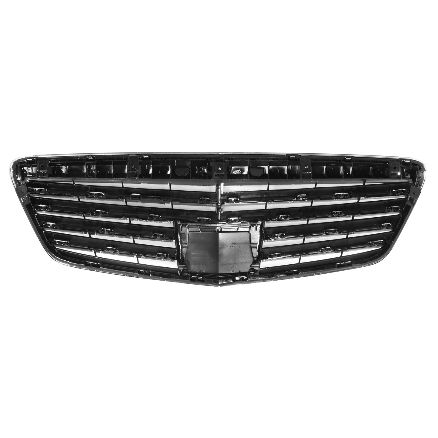 PARRILLA GRILLE - BZ W221 '06-'13(NEW S-CLASS)/ GRILLE ASS'Y 10-13/ BLACK W/CHROME FRAME/ (W/PROXIMITY CRUISE)/ (S350/S400/S450/S550/S63)