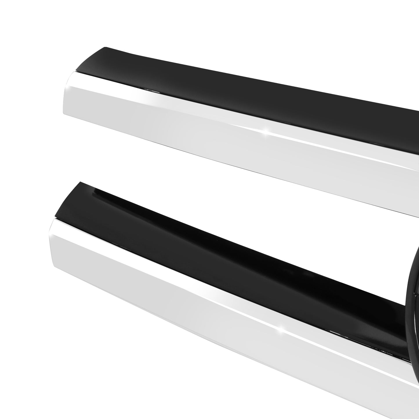 PARRILLA GRILLE - BZ GL-CLASS(X166) '13-'16/ GRILLE ASS'Y/ PAINTED BLACK W/CHROME MLDG/ (W/DISTANCE CRUISE CONTROL)/ (W/O SURROUND VIEW)(W/AMG)