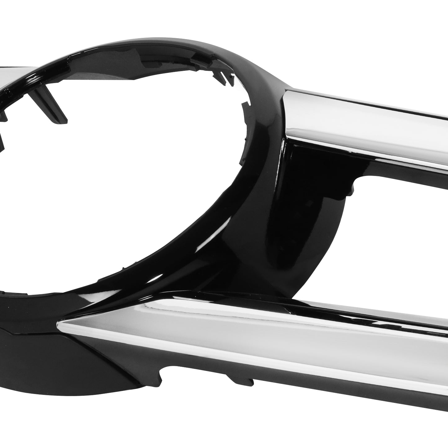 PARRILLA GRILLE - BZ GL-CLASS(X166) '13-'16/ GRILLE ASS'Y/ PAINTED BLACK W/CHROME MLDG/ (W/DISTANCE CRUISE CONTROL)/ (W/O SURROUND VIEW)(W/AMG)