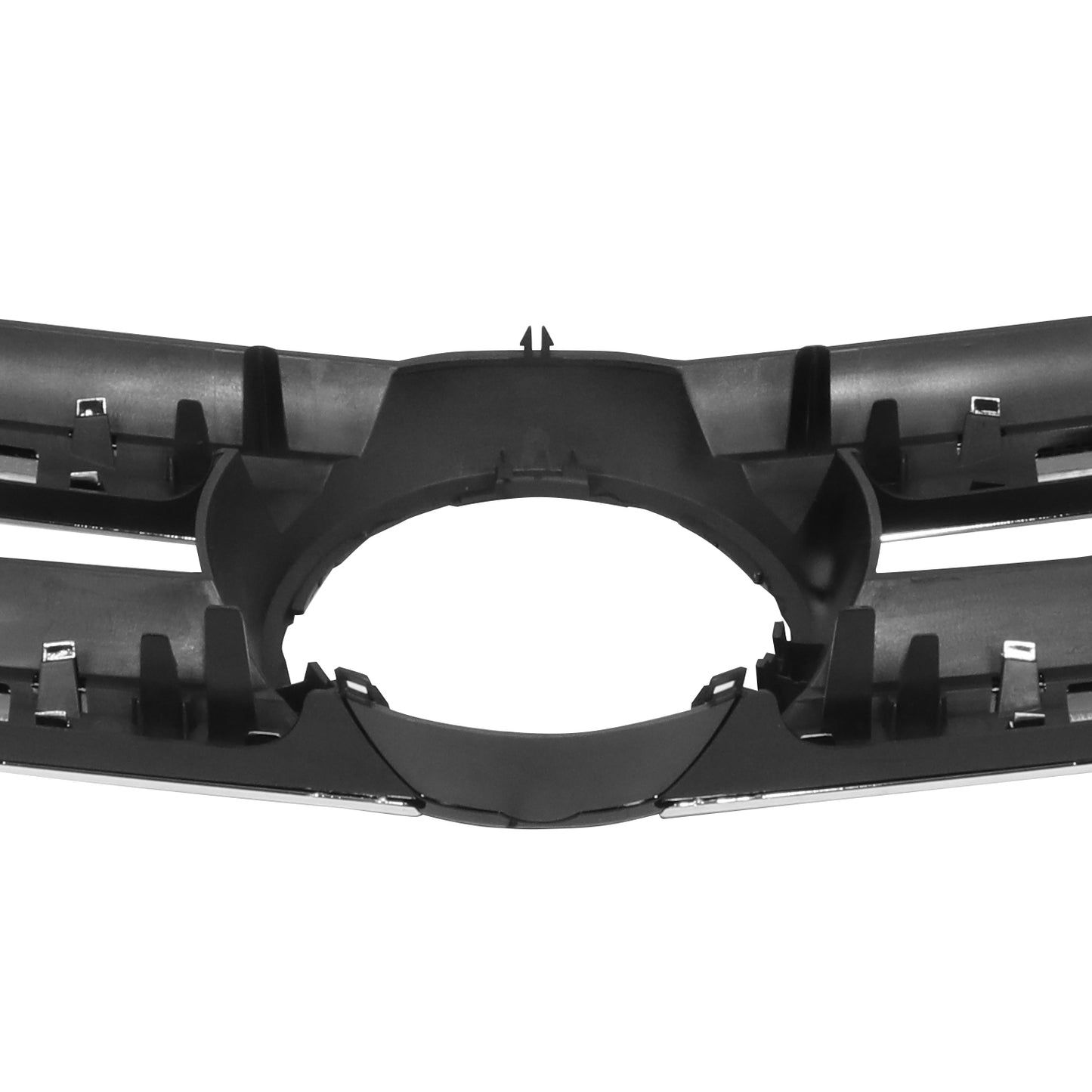 PARRILLA GRILLE - BZ GL-CLASS(X166) '13-'16/ GRILLE ASS'Y/ PAINTED BLACK W/CHROME MLDG/ (W/DISTANCE CRUISE CONTROL)/ (W/O SURROUND VIEW)(W/AMG)