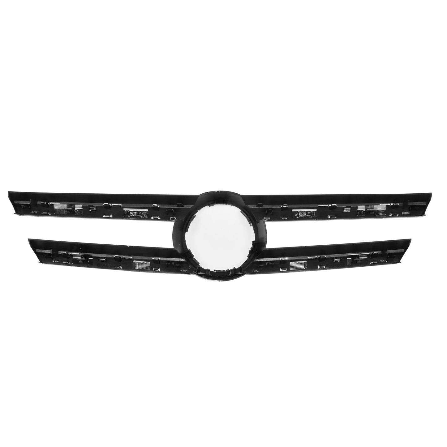PARRILLA GRILLE - BZ GL-CLASS(X166) '13-'16/ GRILLE ASS'Y/ PAINTED BLACK W/CHROME MLDG/ (W/DISTANCE CRUISE CONTROL)/ (W/O SURROUND VIEW)(W/AMG)