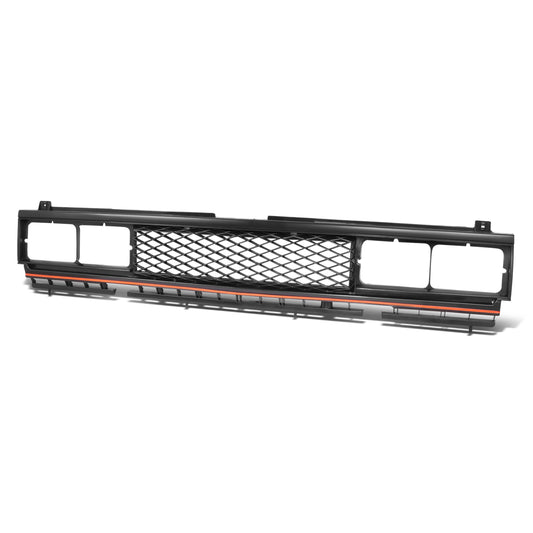 PARRILLA GRILLE - DS P/U '83-'85/'86-'97/ GRILLE ASS'Y 83-85/ BLACK/RED (4WD)//PARTS.NO,NI1200118//OEM NO,6231084W00