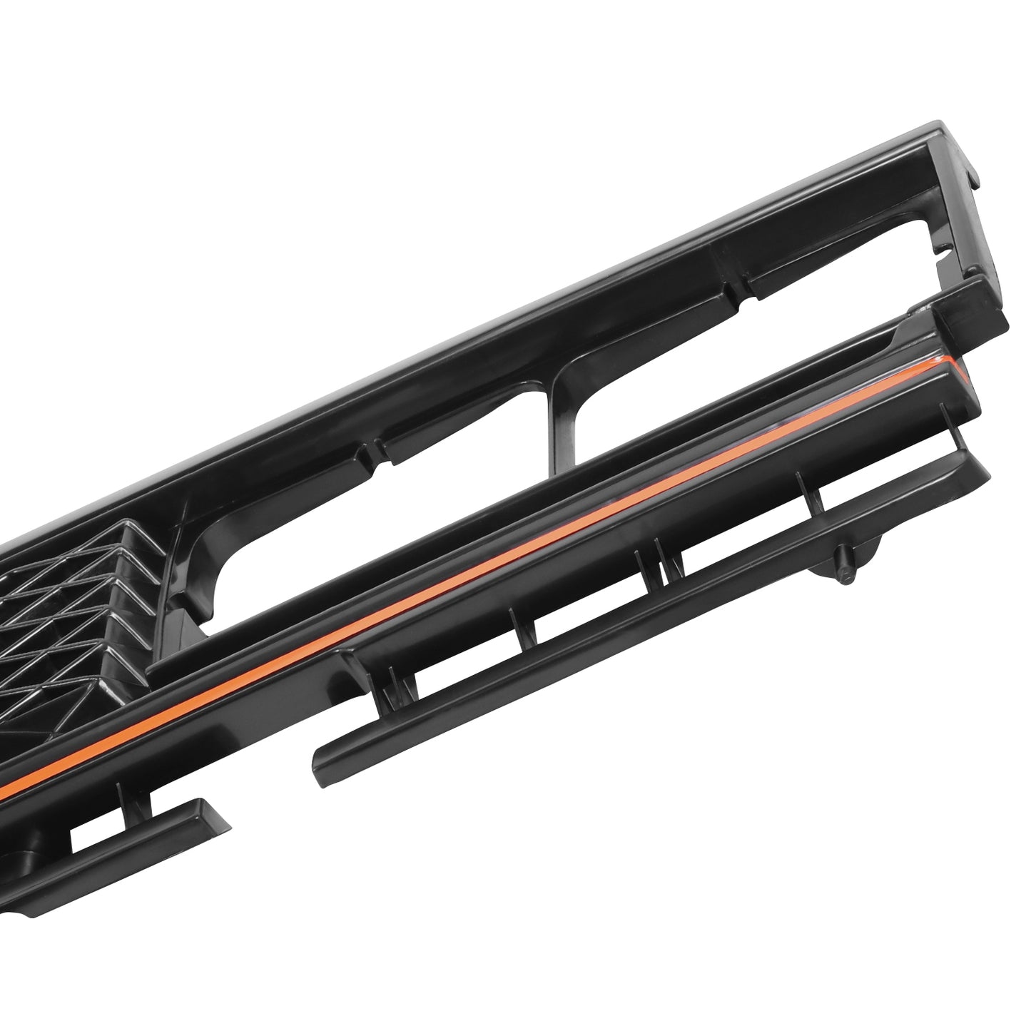 PARRILLA GRILLE - DS P/U '83-'85/'86-'97/ GRILLE ASS'Y 83-85/ BLACK/RED (4WD)//PARTS.NO,NI1200118//OEM NO,6231084W00