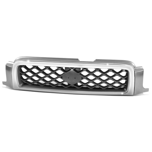 PARRILLA GRILLE - DS PATHFIND '96-'98/'99-'04/ GRILLE ASS'Y 99-01/ SILVER/DARK GRAY/ W/CHROME MOULDING (SE)//PARTS.NO,NI1200188//OEM NO,623102W807