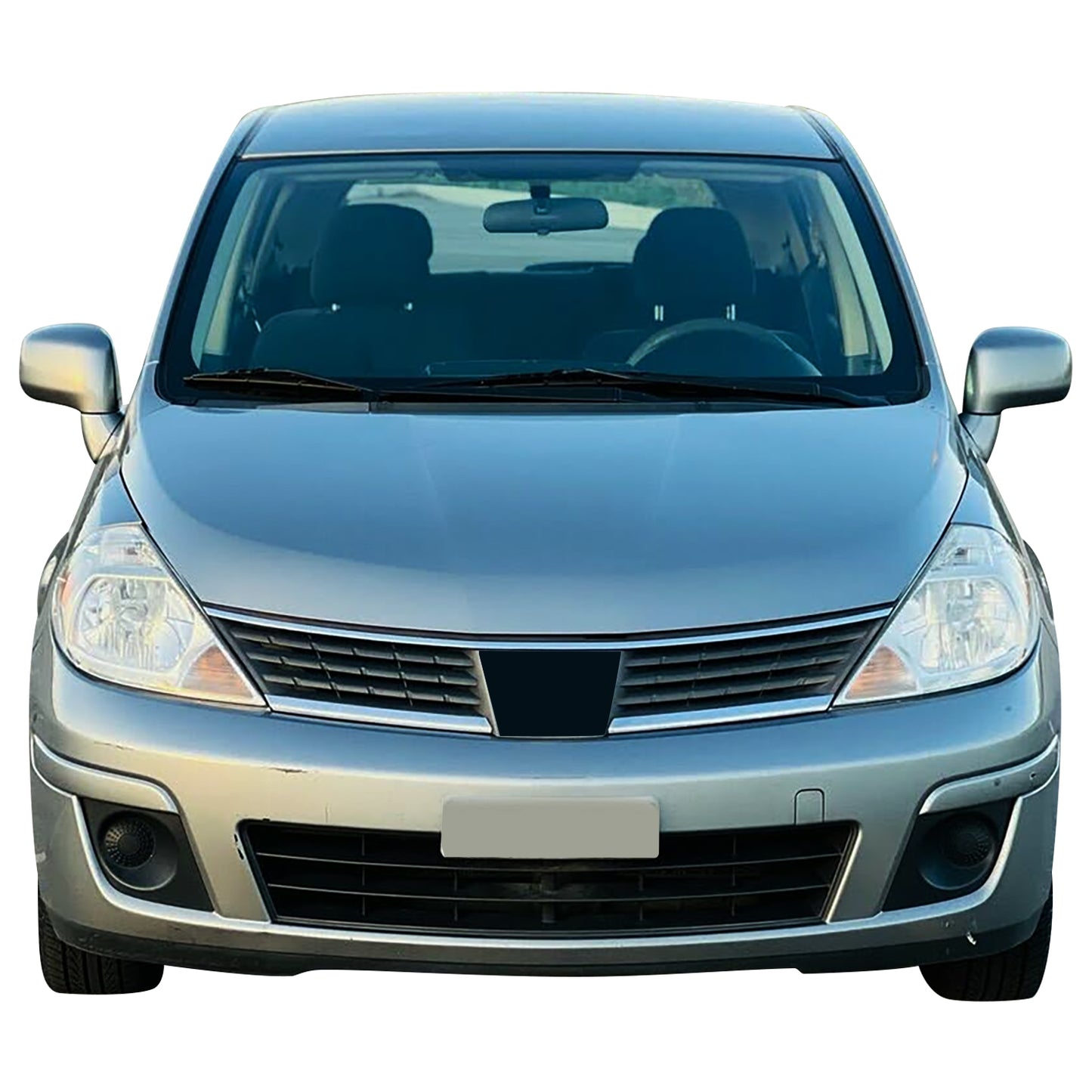 PARRILLA GRILLE - DS VESA '07-'11(4D/5D)/ GRILLE ASS'Y 07-09/ PAINTED DARK GRAY/ W/CHROME MOULDING/ (1.8) (4/5D)//PARTS.NO,NI1200224//OEM NO,62310EM30A