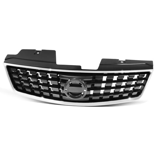 PARRILLA GRILLE - DS SENTR '07-'12/ GRILLE ASS'Y 08-09/ PAINTED SILVER/GRAY/ W/CHROME FRAME/ (BASE|S|SL|SL FE+|FE+|S FE)//PARTS.NO,NI1200248//OEM NO,62070ZE90A
