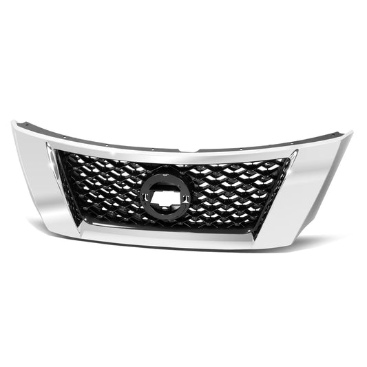 PARRILLA GRILLE - DS PAHFDR 13-16/17-21(R52)/ GRILLE ASS'Y 13-16/ PAINTED SILVER BLACK/ W/AROIND VIEW (PLATINUM)//PARTS.NO,NI1200255//OEM NO,623103KA0B
