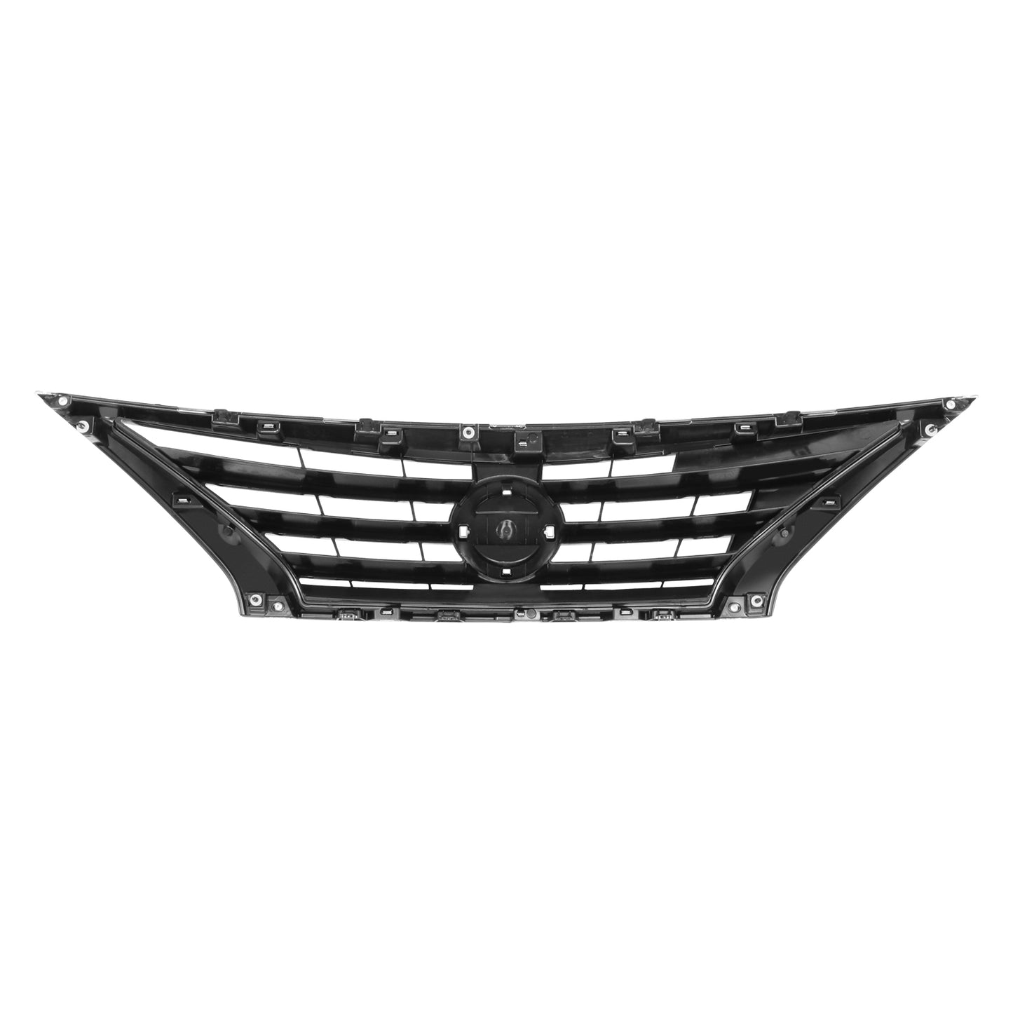PARRILLA GRILLE - DS VESA '15-'19 (4D/5D)/ GRILLE ASS'Y/ MAT-BLACK/ W/CHROME MOULDING (4D)//PARTS.NO,NI1200261//OEM NO,623109KM0A