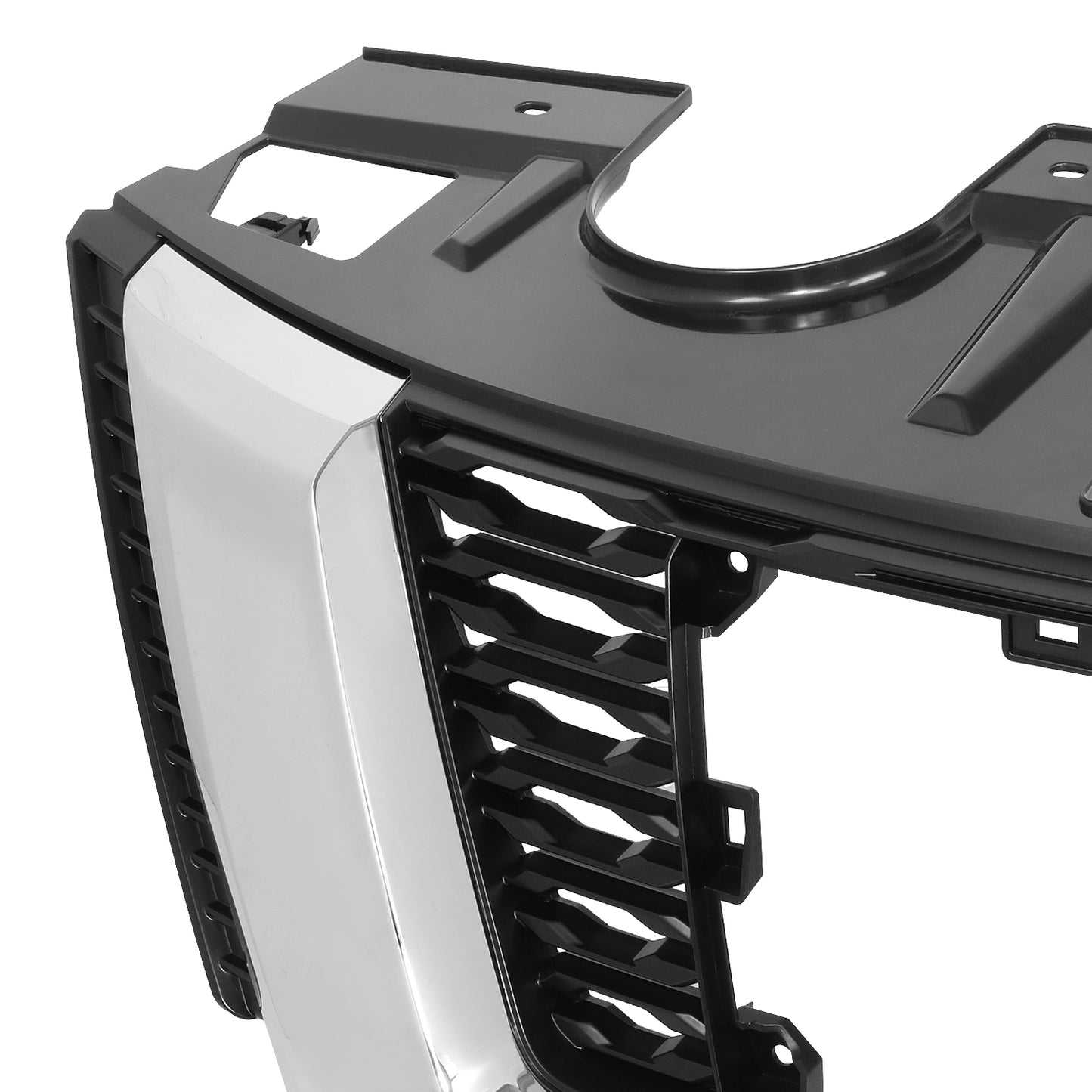 PARRILLA GRILLE - DS ROGE '14-'16/'17-'20/ GRILLE ASS'Y 17-20/ MAT-BLACK W/CHROME MLDG/ (W/PREMIUM) (SL)