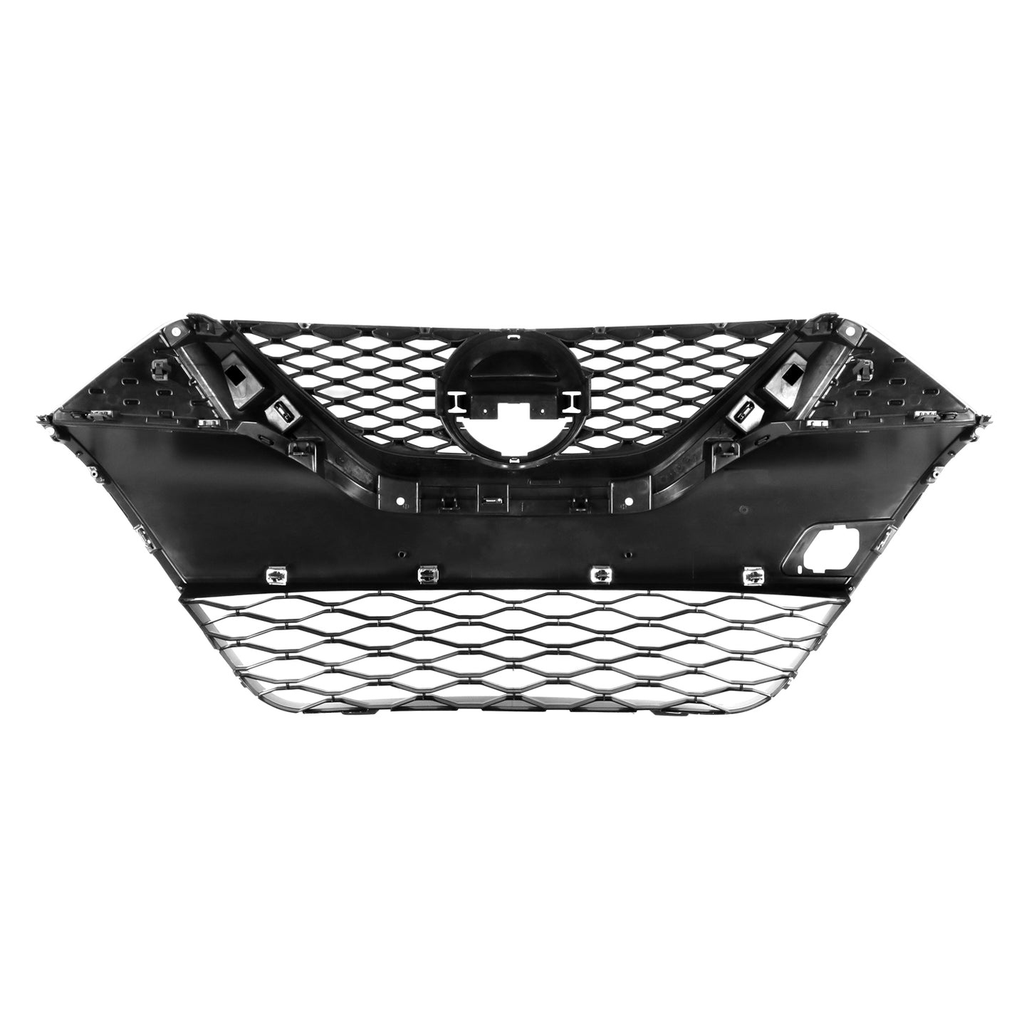 PARRILLA GRILLE - DS MAXMA 16-18/19-22/ GRILLE ASS'Y 16-18/ PAINTED BLACK SILVER/ W/CHROME MOULDING/ (S|SV|SL|SR)//PARTS.NO,NI1200284//OEM NO,623104RA0A