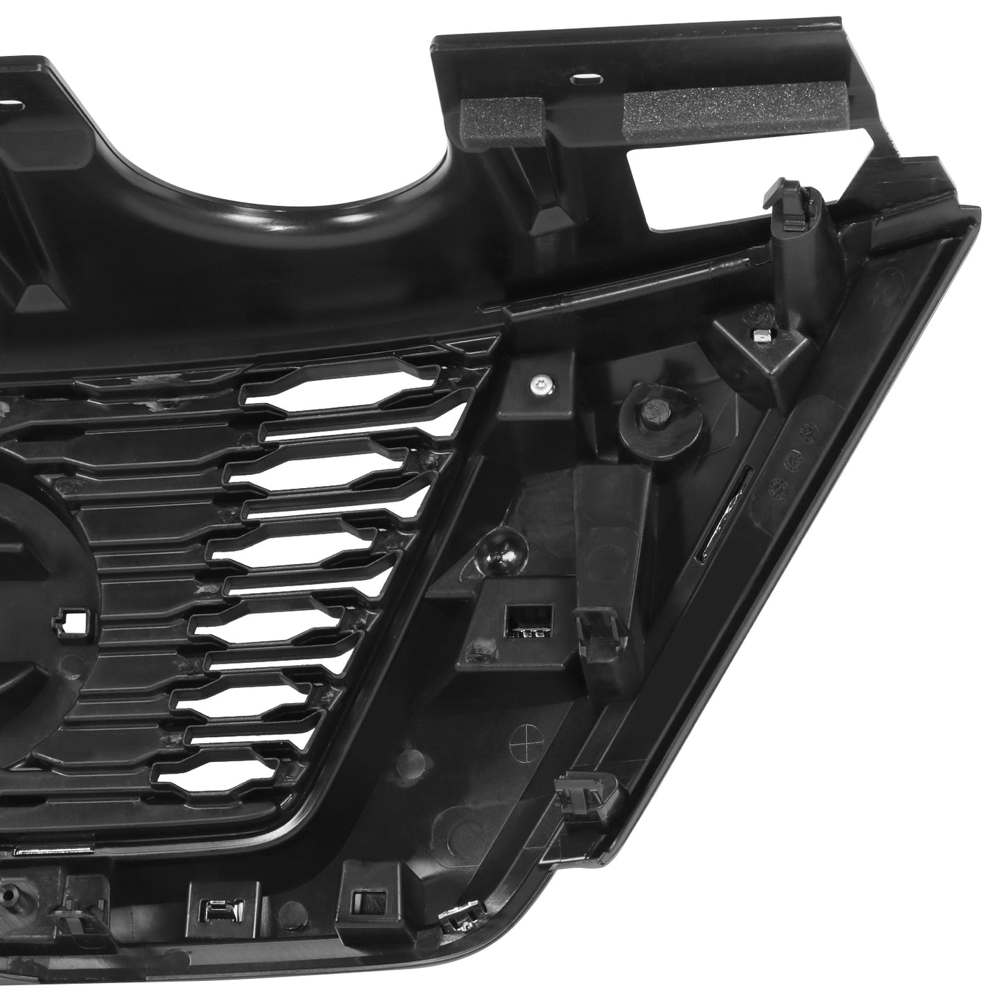 PARRILLA GRILLE - DS ROGE '14-'16/'17-'20/ GRILLE ASS'Y 17-18/ MAT-BLACK W/CHROME MOULDING/ W/O CAMERA H. W/O PREMIUM PKG/ (SL/SV)(USA/KOREA BUILT)//PARTS.NO,NI1200285//OEM NO,623106FL0A