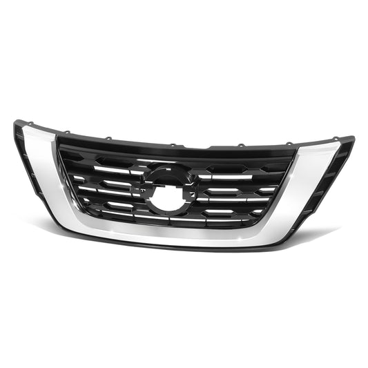 PARRILLA GRILLE - DS PAHFDR 13-16/17-21(R52)/ GRILLE ASS'Y 17-20/ PAINTED SILVER BLACK/ W/O AROIND VIEW (S/SV/SL)//PARTS.NO,NI1200296//OEM NO,623109PF1A