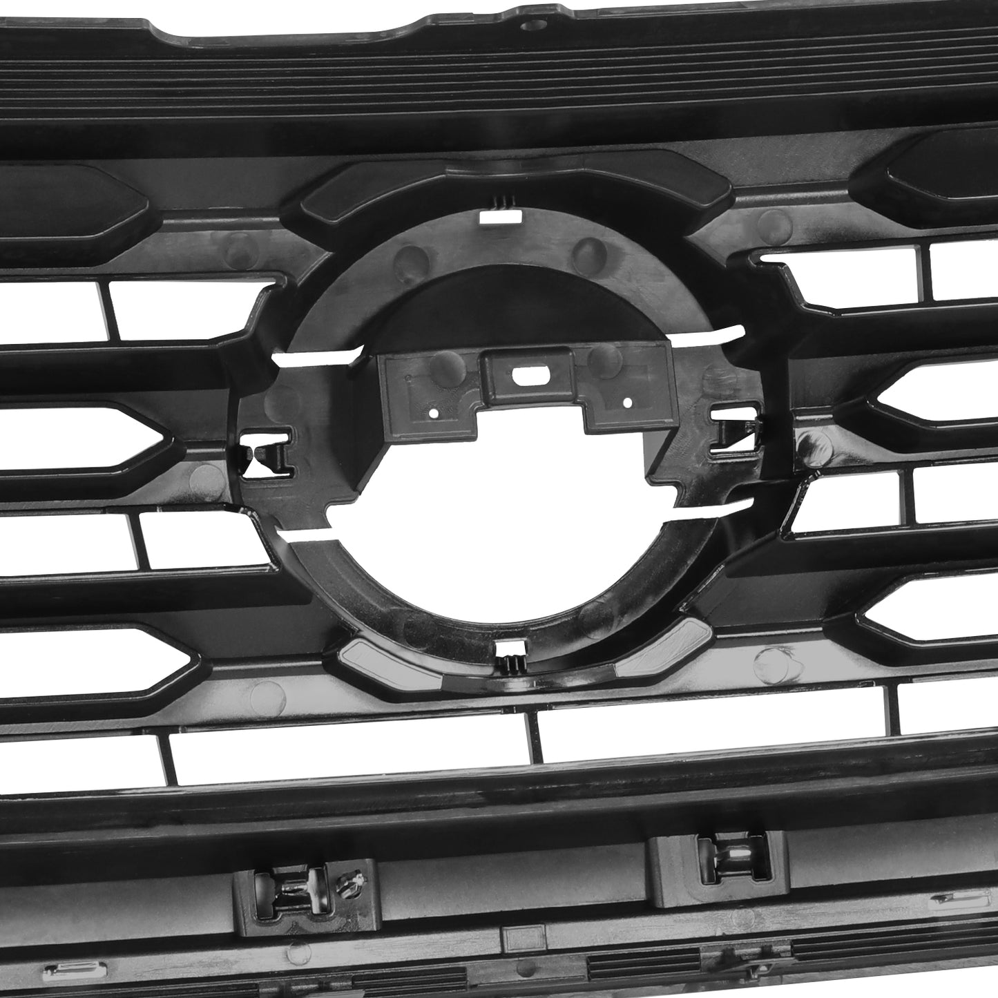 PARRILLA GRILLE - DS PAHFDR 13-16/17-21(R52)/ GRILLE ASS'Y 17-20/ PAINTED SILVER BLACK/ W/O AROIND VIEW (S/SV/SL)//PARTS.NO,NI1200296//OEM NO,623109PF1A