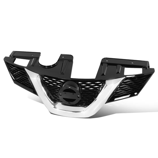 PARRILLA GRILLE - DS ROGE '14-'16/'17-'20/ GRILLE ASS'Y 15-16/ PAINTED BLACK W/CHROME MLDG/ W/O CAMERA H. W/O PREMIUM PKG/ (S/SV) (KOREA BUILT)//PARTS.NO,NI1200304//OEM NO,623105HA5A