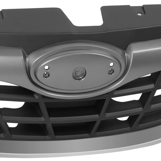 PARRILLA GRILLE - SB IMPRZA '08-'11/ GRILLE ASS'Y 08-08/ PAINTED SILVER/BLACK/ (4D/WG)(WRX BASE)//PARTS.NO,SU1200137//OEM NO,91121FG001