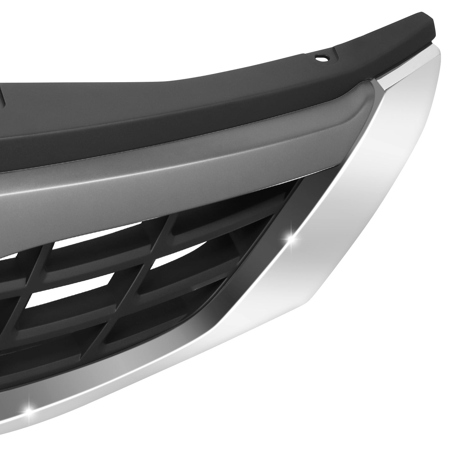 PARRILLA GRILLE - SB IMPRZA '08-'11/ GRILLE ASS'Y 08-08/ PAINTED SILVER/BLACK/ (4D/WG)(WRX BASE)//PARTS.NO,SU1200137//OEM NO,91121FG001