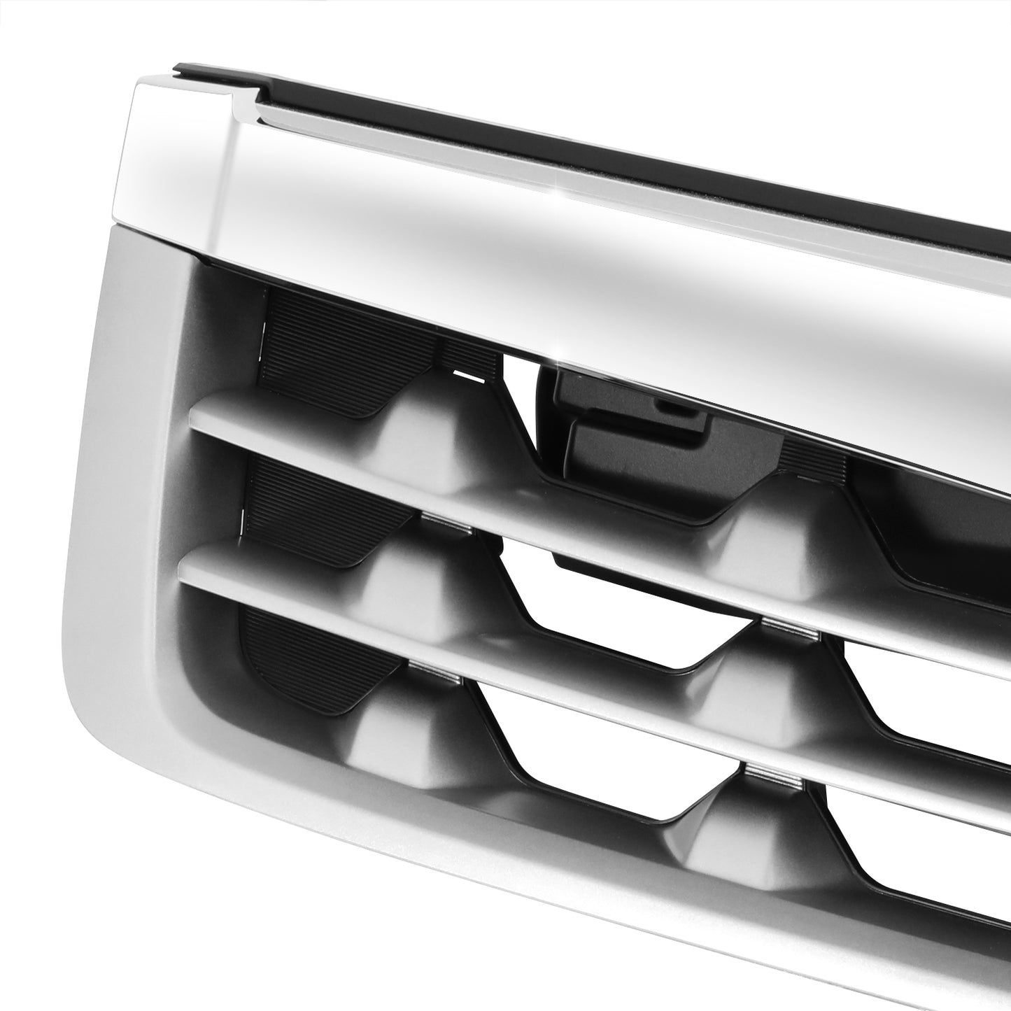 PARRILLA GRILLE - SB FORSTER '09-'13/ GRILLE ASS'Y 11-13/ PAINTED SILVER/ W/CHROME MOULDING/ (EU=USA)//PARTS.NO,SU1200149//OEM NO,91121SC040