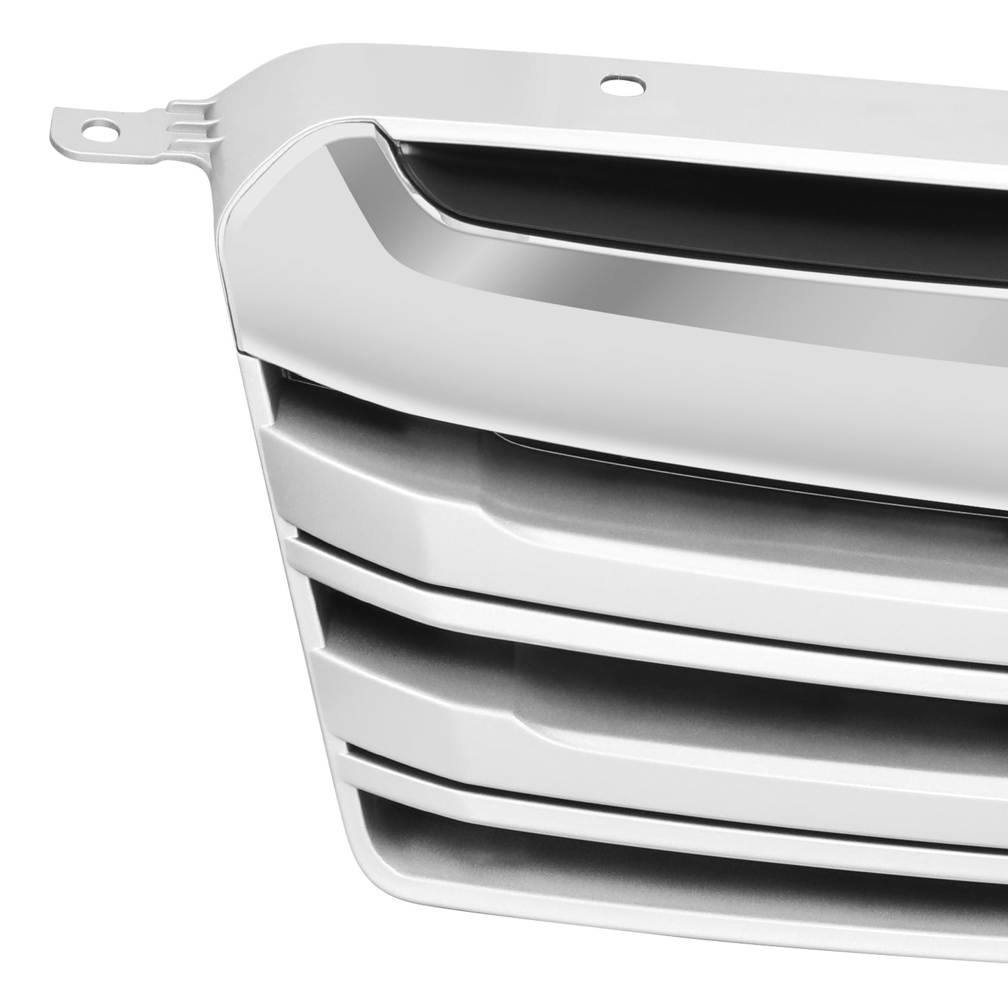 PARRILLA GRILLE - SB LGCY/OTBAK 10-14/ GRILLE ASS'Y 13-14/ MAT-BLACK W/CHROME/ PAINTED SILVER MOUDLING/ (OUTBACK)//PARTS.NO,SU1200152//OEM NO,91121AJ14A