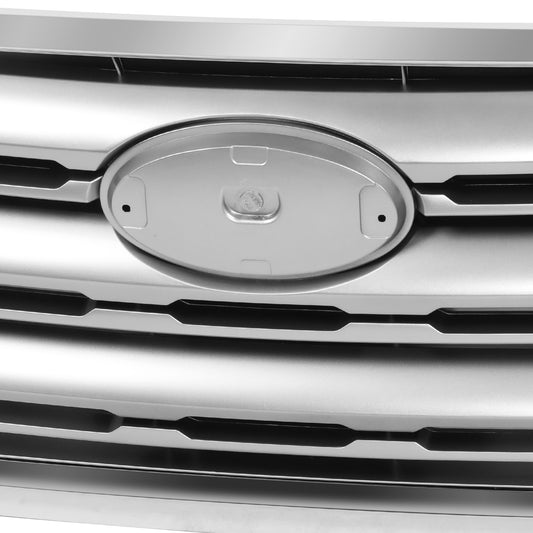 PARRILLA GRILLE - SB LGCY/OTBAK 15-19/ GRILLE ASS'Y 15-17/ PAINTED SILVER GRAY/ W/CHROME MOULDING/ (OUTBACK)//PARTS.NO,SU1200159//OEM NO,91121AL05A