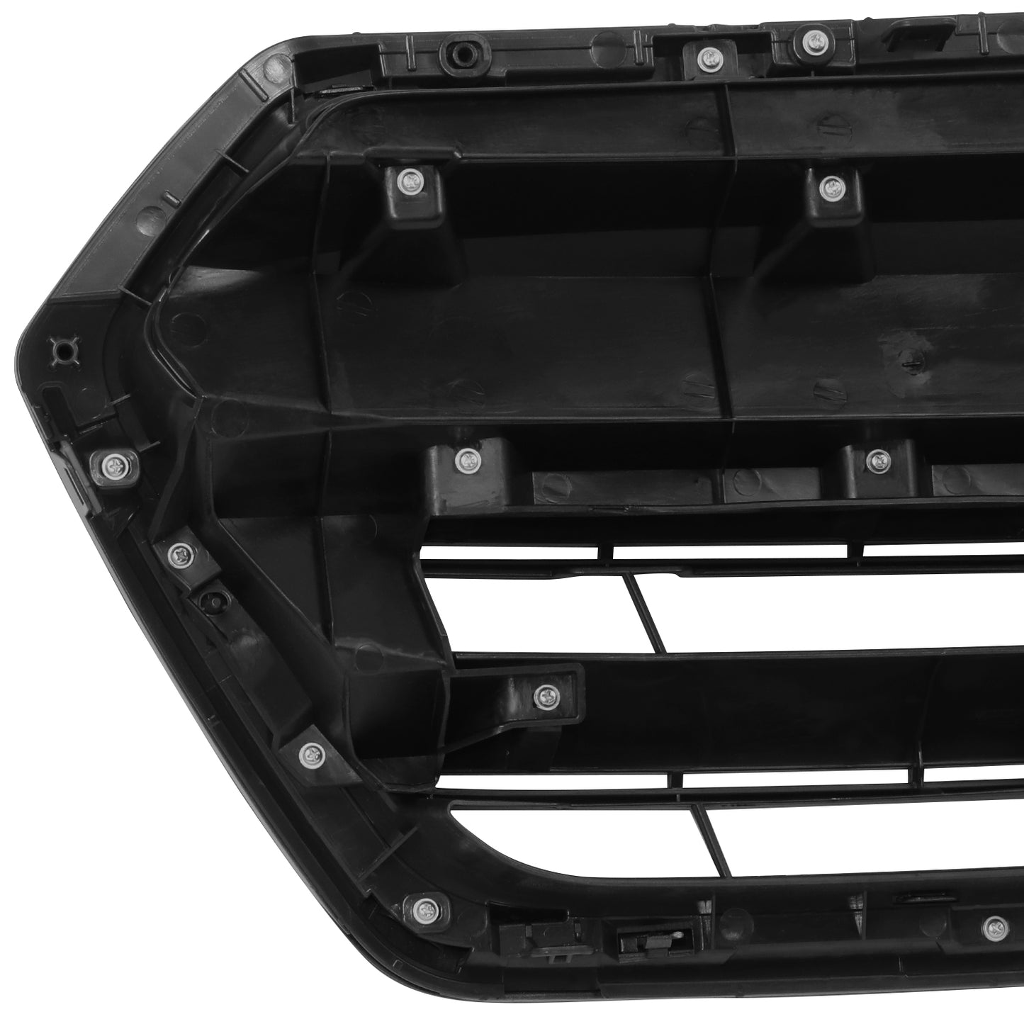 PARRILLA GRILLE - SB LGCY/OTBAK 15-19/ GRILLE ASS'Y 15-17/ MAT-BLACK W/SILVER MOULDING/ (LEGACY)//PARTS.NO,SU1200161//OEM NO,91121AL13A