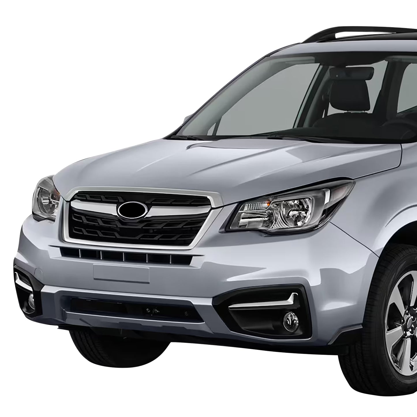 PARRILLA GRILLE - SB FORSTER '14-'16/'17-'18/ GRILLE ASS'Y 17-18/ LOWER MAT-BLACK/ W/CHROME MOULDING//PARTS.NO,SU1200169//OEM NO,91121SG280