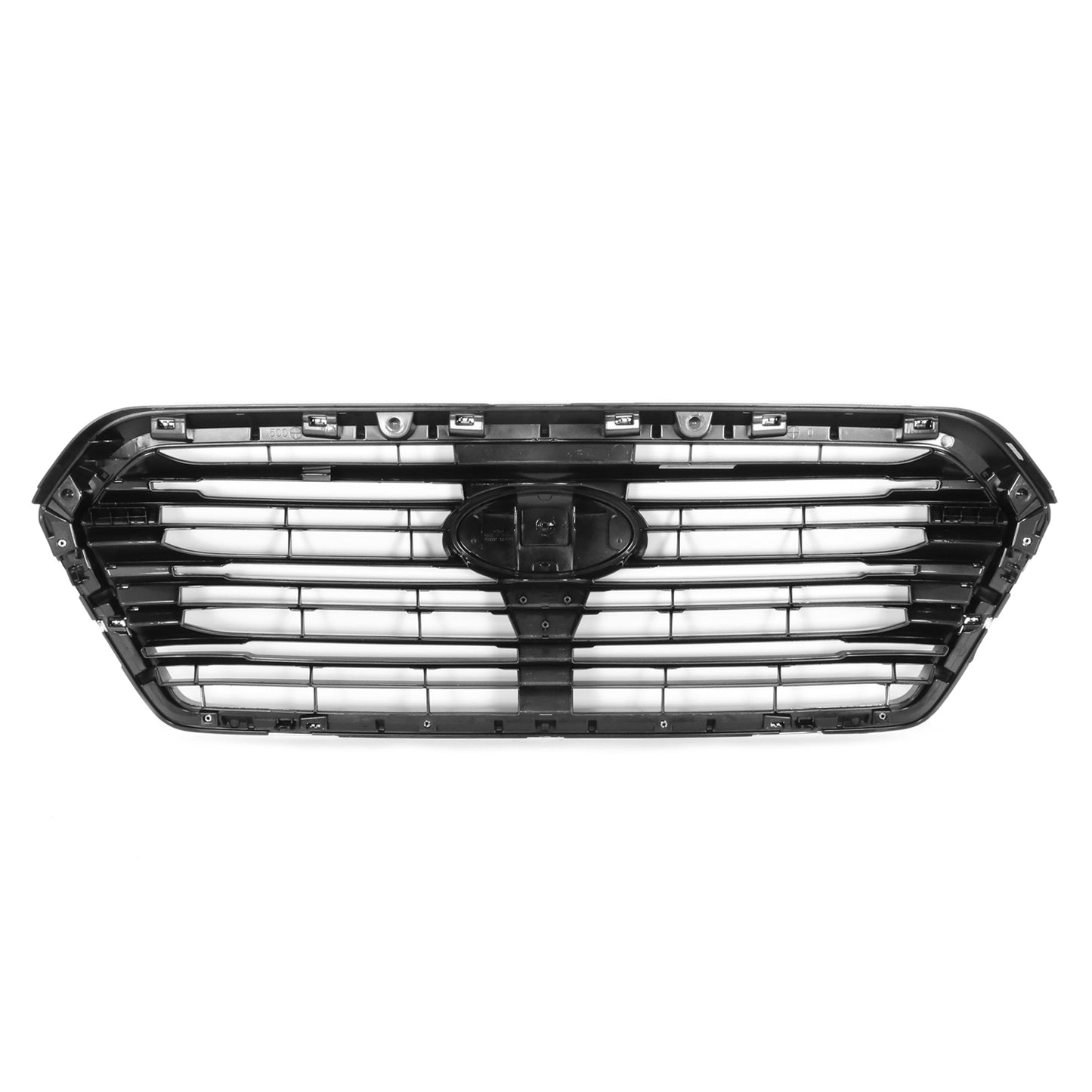 PARRILLA GRILLE - SB ACENT 19-21/ GRILLE ASS'Y/ PAINTED SILVER GRAY/ W/CHROME FRAME/ (W/O VIEW CAMERA H.)//PARTS.NO,SU1200182//OEM NO,91121XC00A