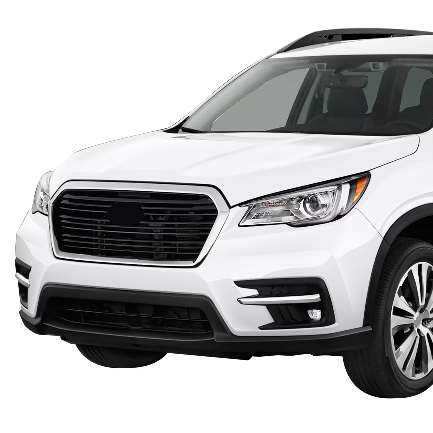 PARRILLA GRILLE - SB ACENT 19-21/ GRILLE ASS'Y/ PAINTED BLACK/ W/CHROME FRAME/ (W/VIEW CAMERA H.)//PARTS.NO,SU1200183//OEM NO,91121XC01A