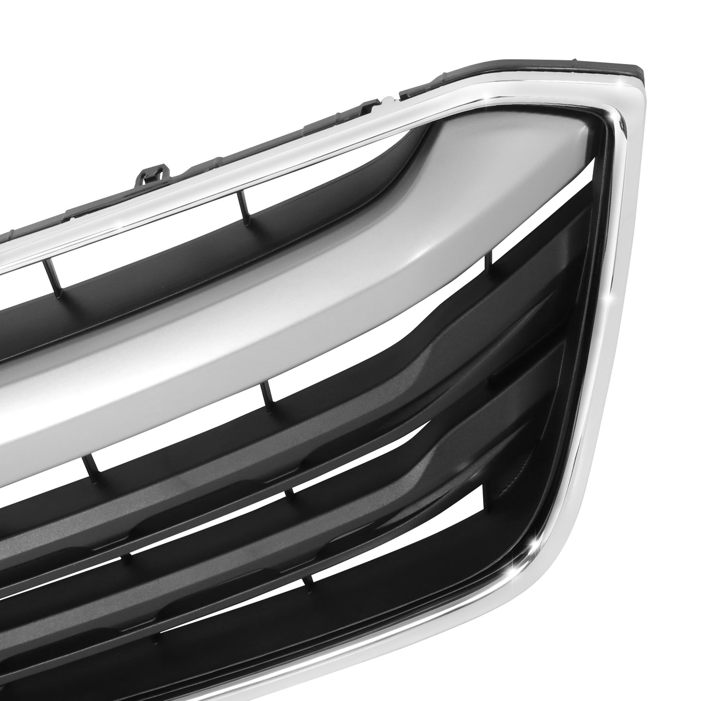 PARRILLA GRILLE - SB LGCY/OTBAK 20-22/ GRILLE ASS'Y/ MAT-BLACK W/CHROME FRAME/ SILVER MOULDING/ (2.4 TURBO)(OUTBACK)//PARTS.NO,SU1200191//OEM NO,91121AN09A