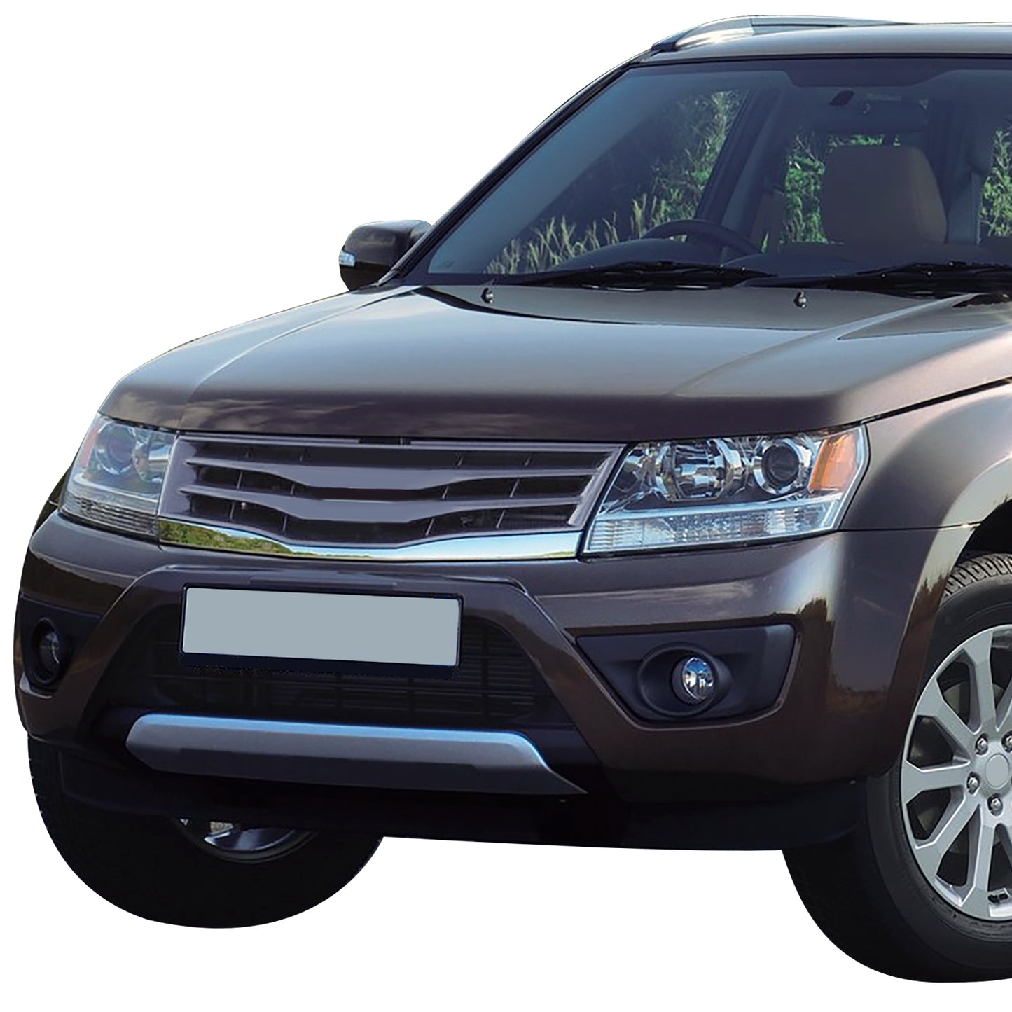 PARRILLA GRILLE - SZ GRAND VITARA '06-'12/13-14/ GRILLE ASS'Y 13-14/ PAINTED BLACK//PARTS.NO,SZ1200128//OEM NO,7211177KA038B