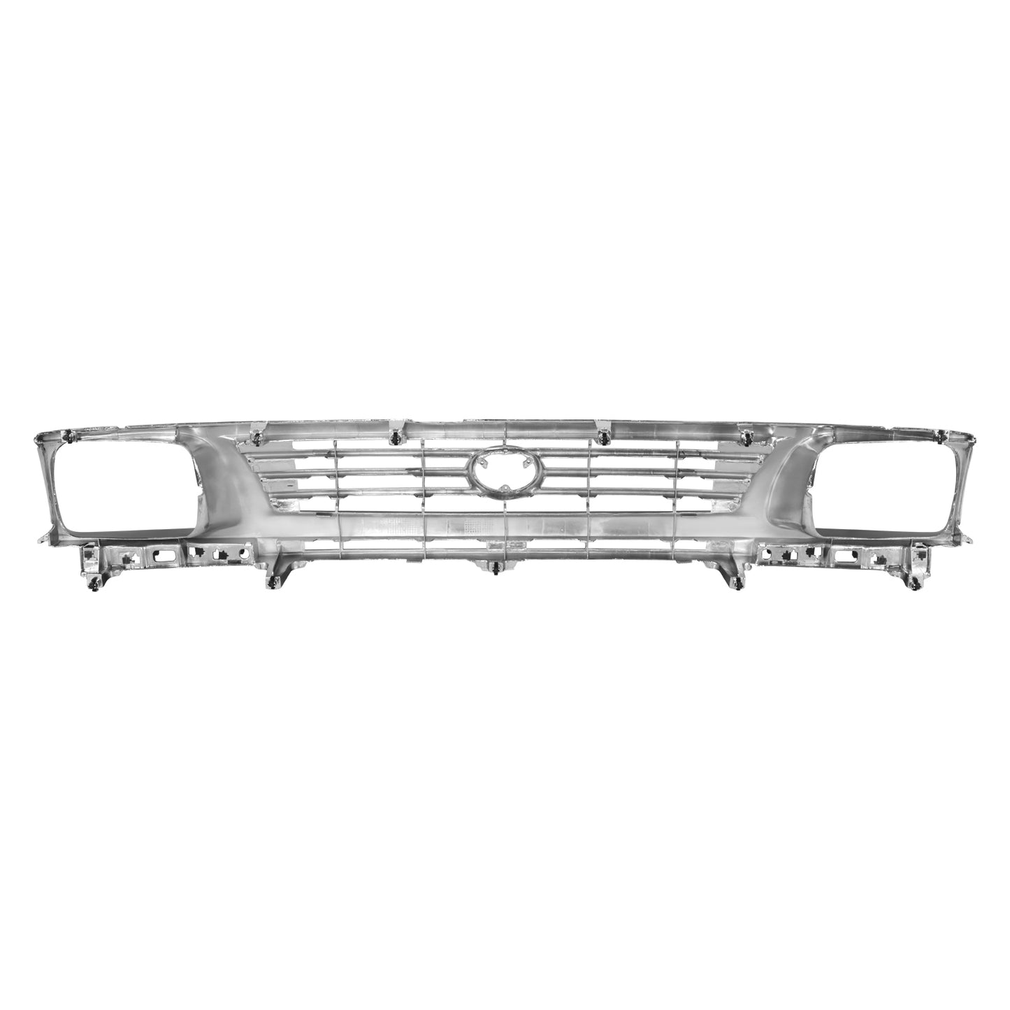 PARRILLA GRILLE - TY TACMA '95-'00/ GRILLE ASS'Y '95-'96/ CHROME/BLACK (2WD)//PARTS.NO,TO1200193//OEM NO,5310035300