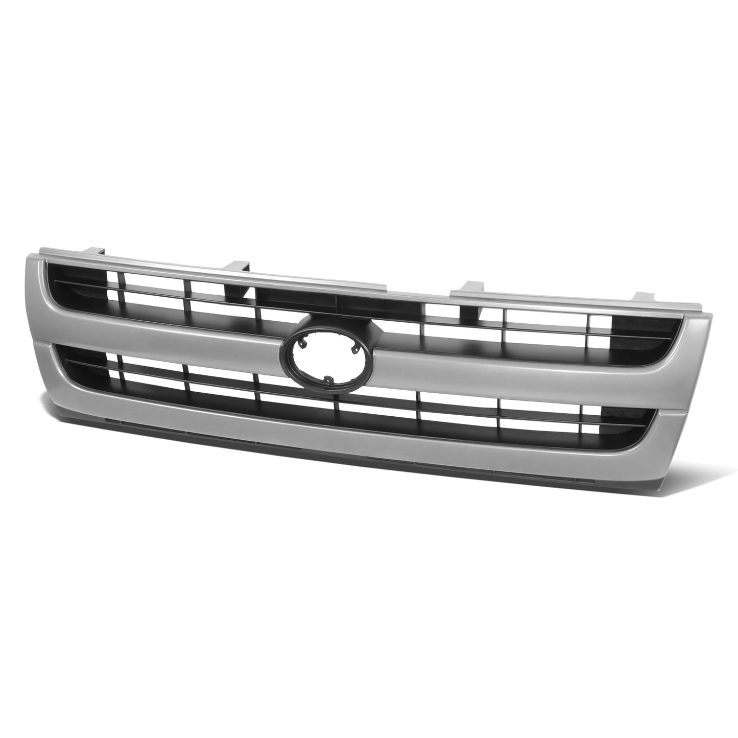 PARRILLA GRILLE - TY TACMA '95-'00/ GRILLE ASS'Y 98-00/ SILVER/BLACK/ (W/O PRERUNNER) (2WD)//PARTS.NO,TO1200204//OEM NO,5310004060