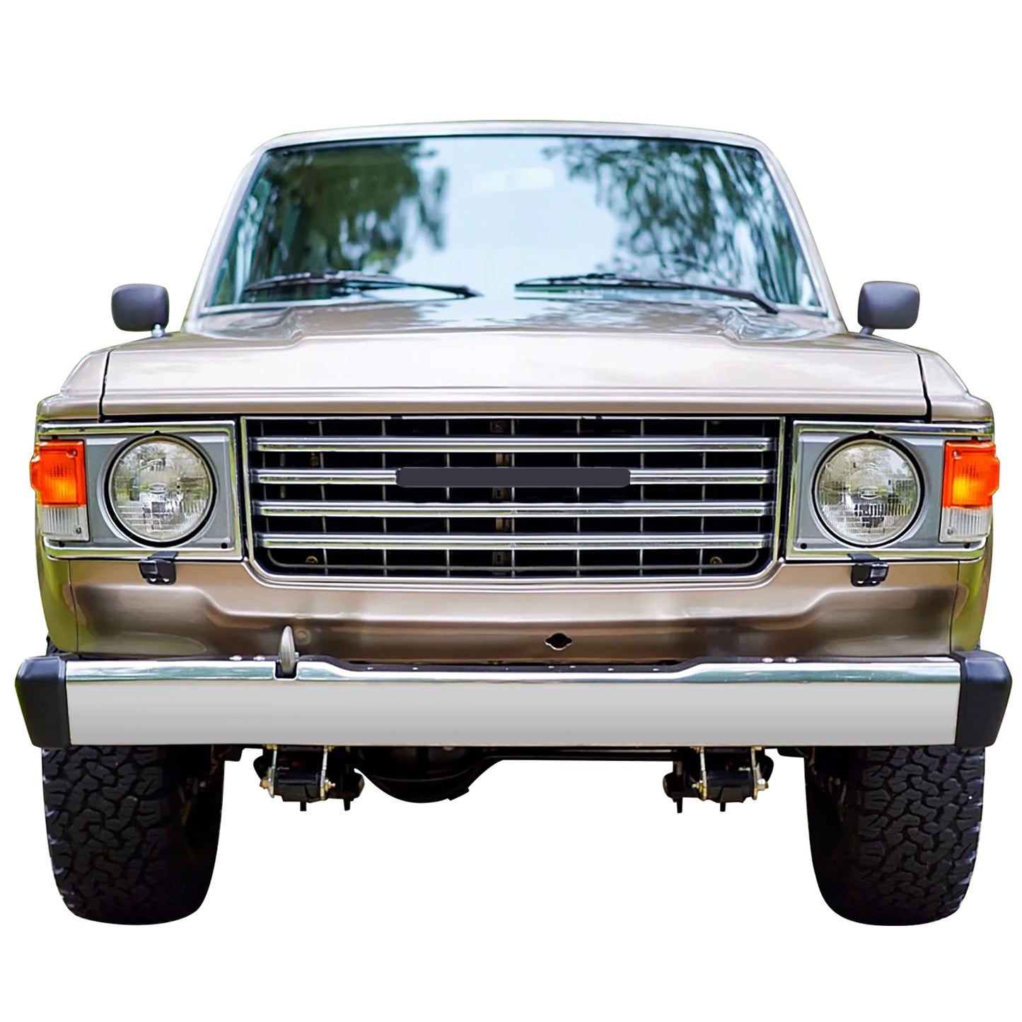 PARRILLA GRILLE - TY LD-CRUSR '81-90(FJ60/75/80)/ GRILLE ASS'Y 81-87/ CHROME/GRAY//PARTS.NO,TO1200231//OEM NO,5311190A01