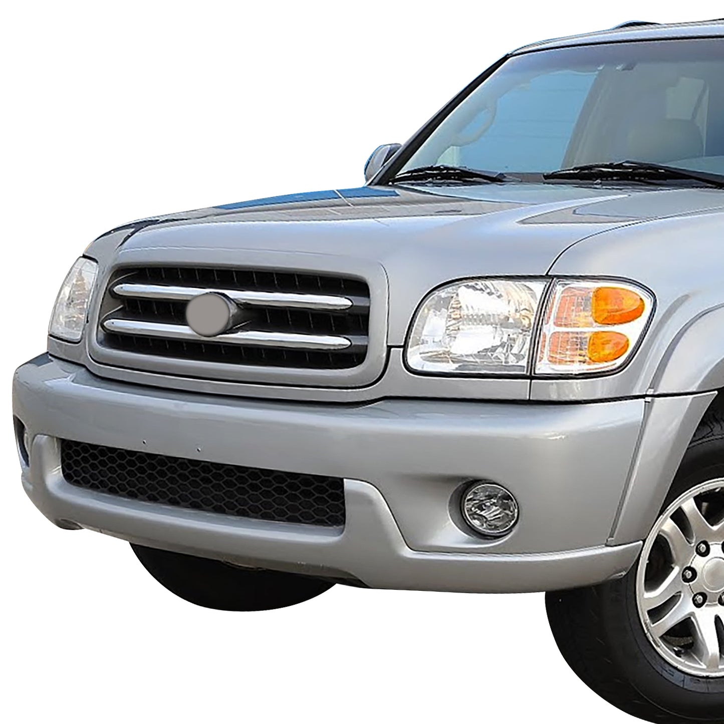 PARRILLA GRILLE - TY SEQUOIA 01-04/ GRILLE ASS'Y/ DARK GRAY/ W/CHROME MOULDING (SR5)//PARTS.NO,TO1200243//OEM NO,531000C040C0