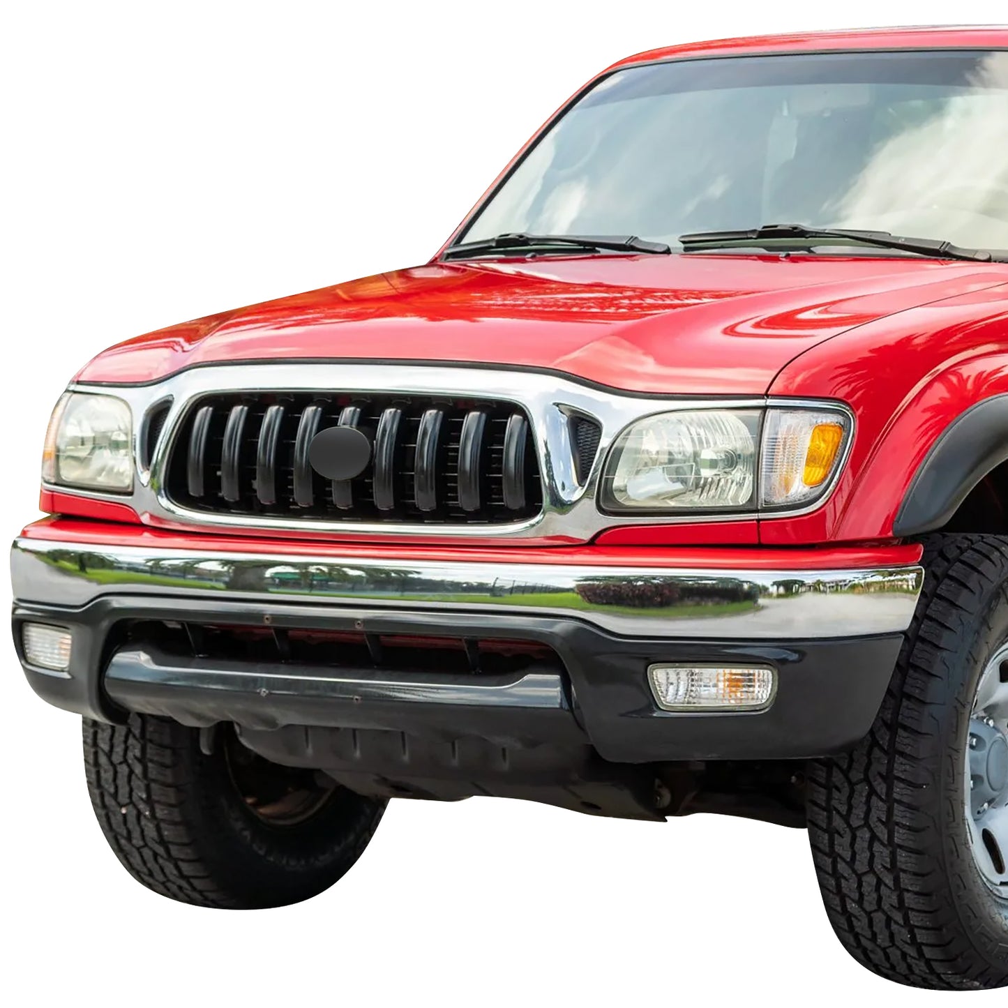 PARRILLA GRILLE - TY TACMA '01-'04/ GRILLE ASS'Y/ CHROME/BLACK/ (W/O S-RUNNER)//PARTS.NO,TO1200248//OEM NO,5310004240