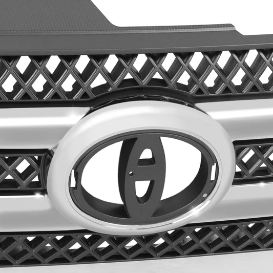 PARRILLA GRILLE - TY HILANDR '01-'07/ GRILLE ASS'Y 06-07/ CHROME/BLACK/ (HYBIRD)//PARTS.NO,TO1200296//OEM NO,5311148090