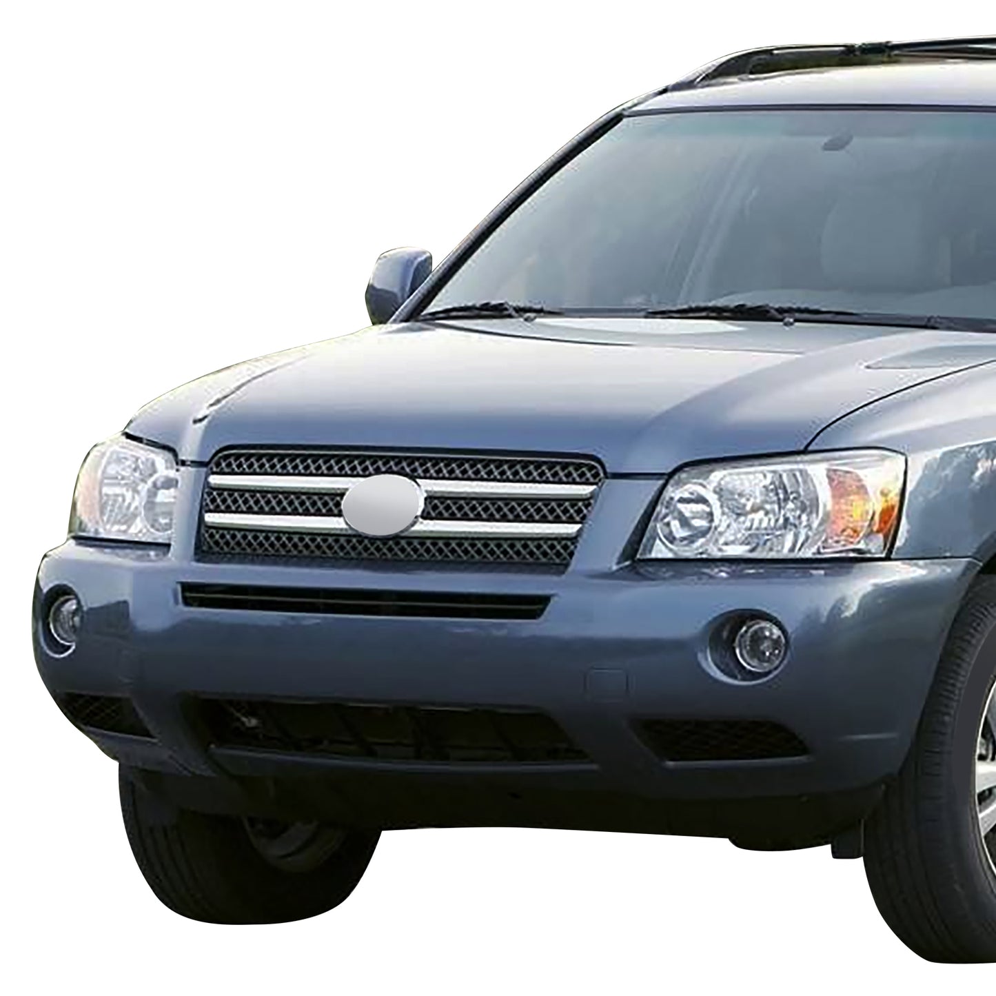 PARRILLA GRILLE - TY HILANDR '01-'07/ GRILLE ASS'Y 06-07/ CHROME/BLACK/ (HYBIRD)//PARTS.NO,TO1200296//OEM NO,5311148090